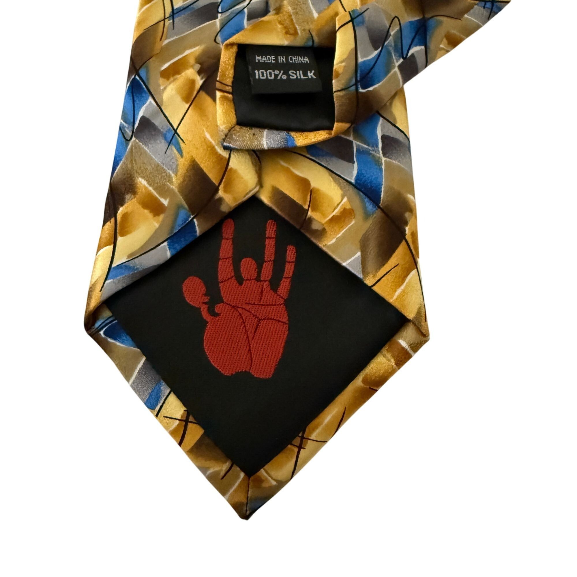 Other J. Garcia Carousel Collectors Edition Silk Tie Abstract Blue Size ONE SIZE - 4 Thumbnail