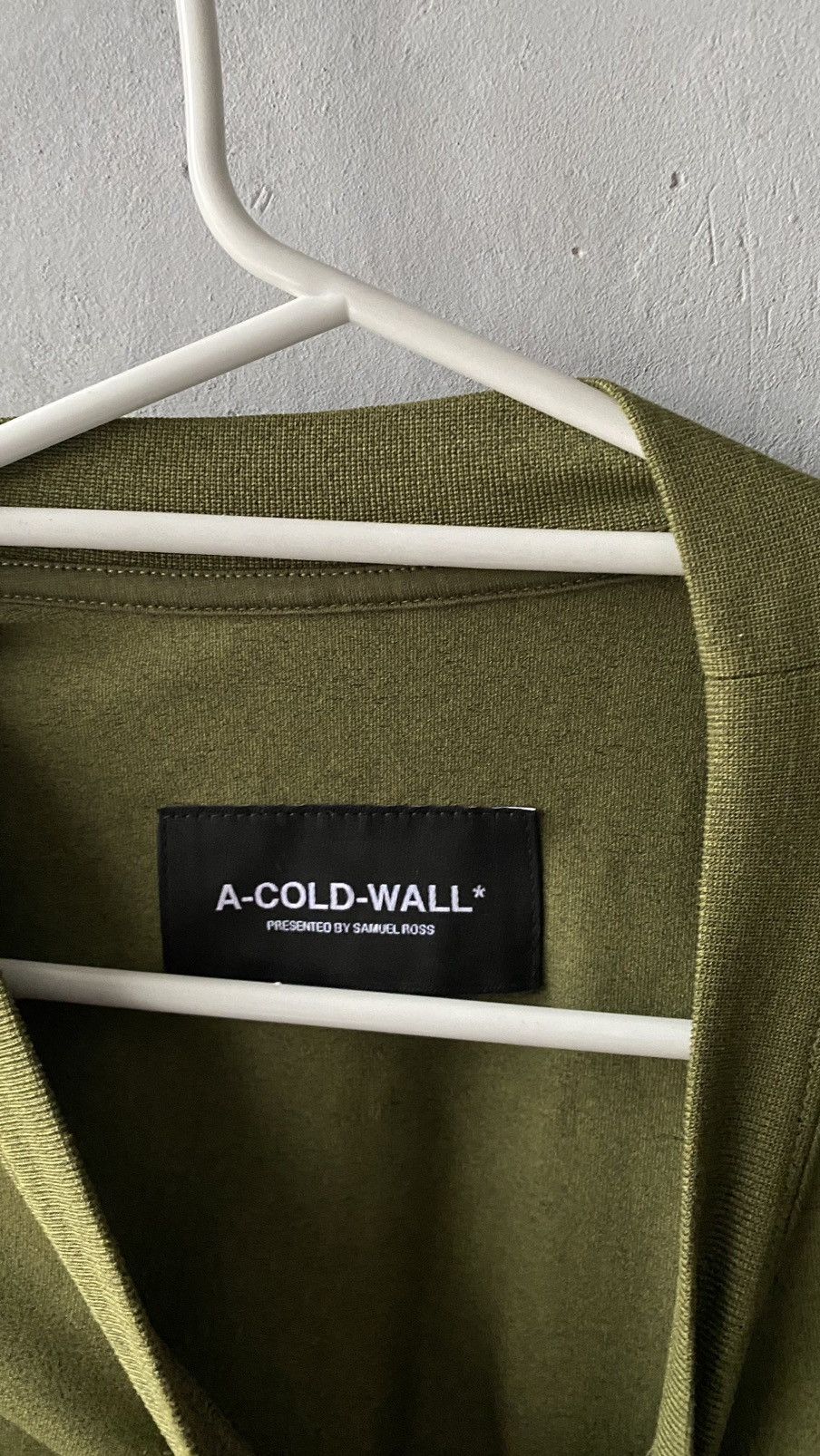 A-COLD-WALL* A-COLD-WALL* LONG SLEEVE PATCH LOGO T-SHIRT Size US S / EU 44-46 / 1 - 6 Thumbnail