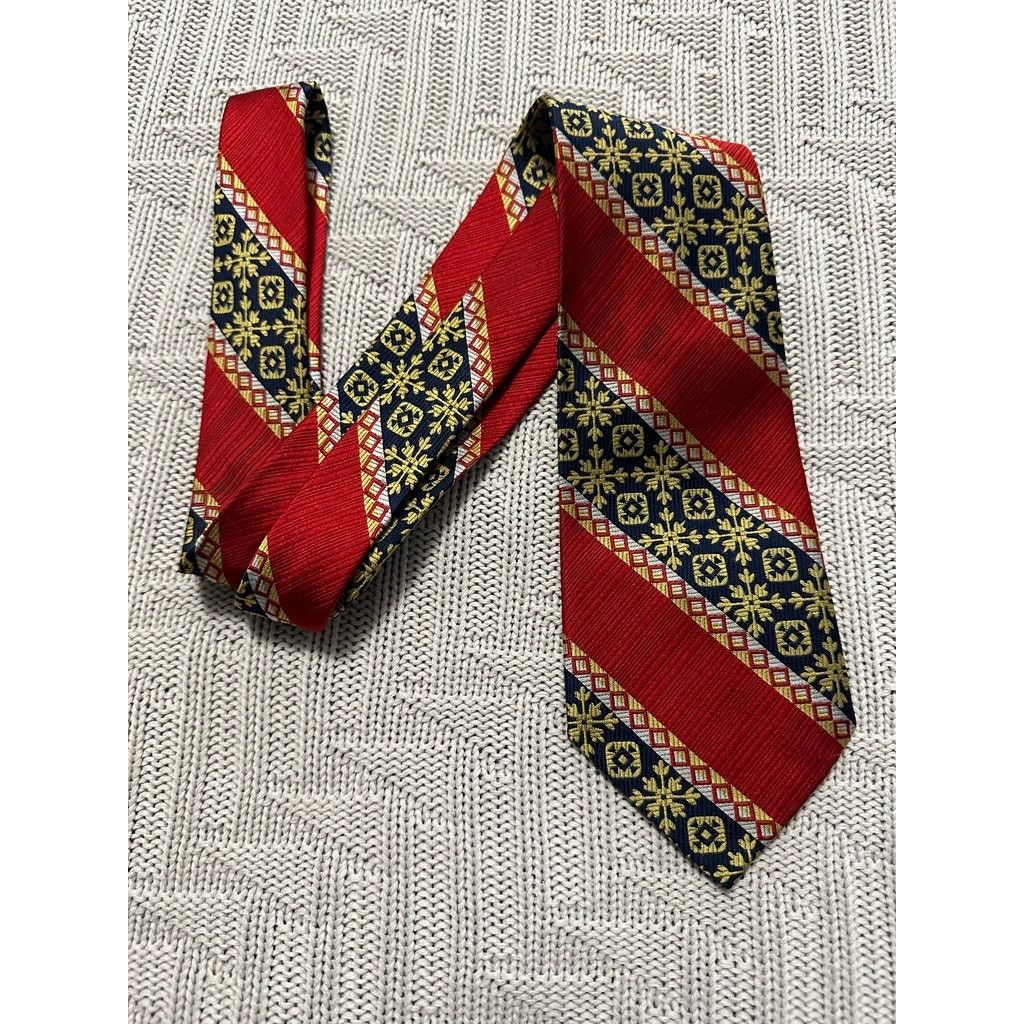 Vintage Vintage Habands red striped tie Size ONE SIZE - 1 Thumbnail
