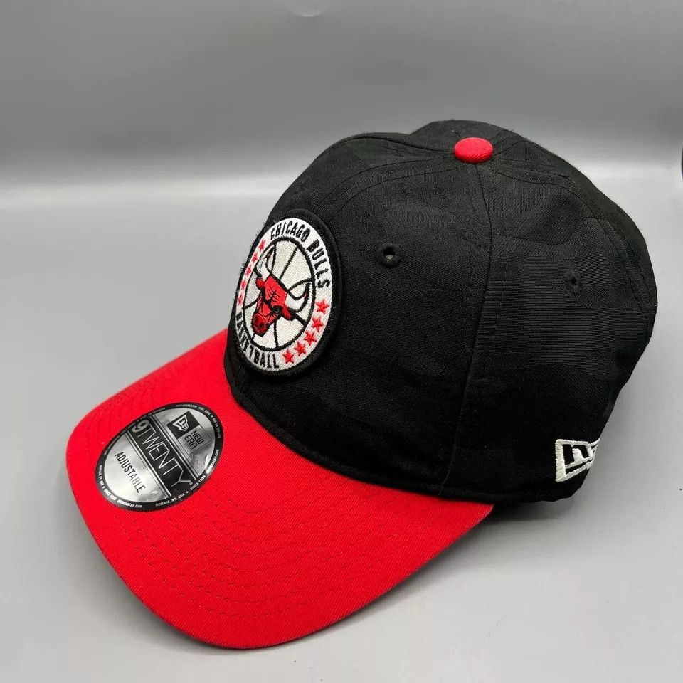New Era Chicago Bulls Hat Men Camo 9Twenty New Era Strap Back Size ONE SIZE - 3 Thumbnail
