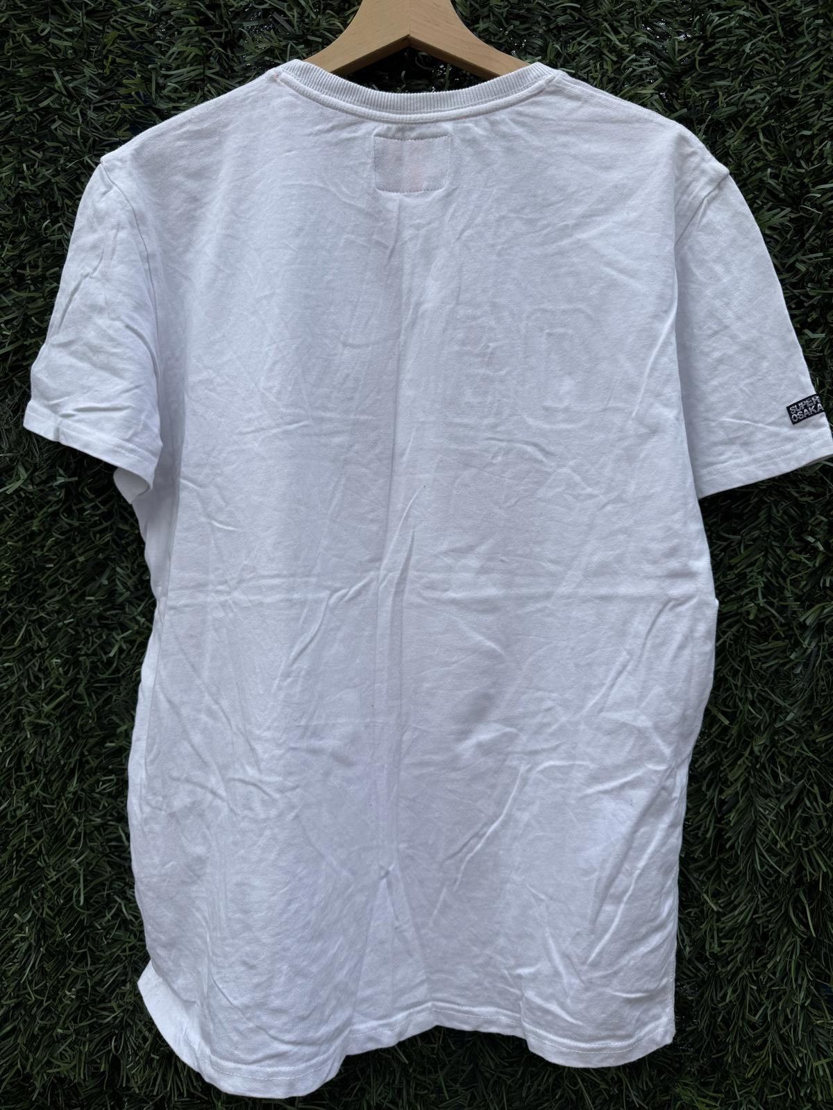 Designer Osaka Graphic T-Shirt - Size XL - White with Neon Detail Size US XL / EU 56 / 4 - 4 Thumbnail