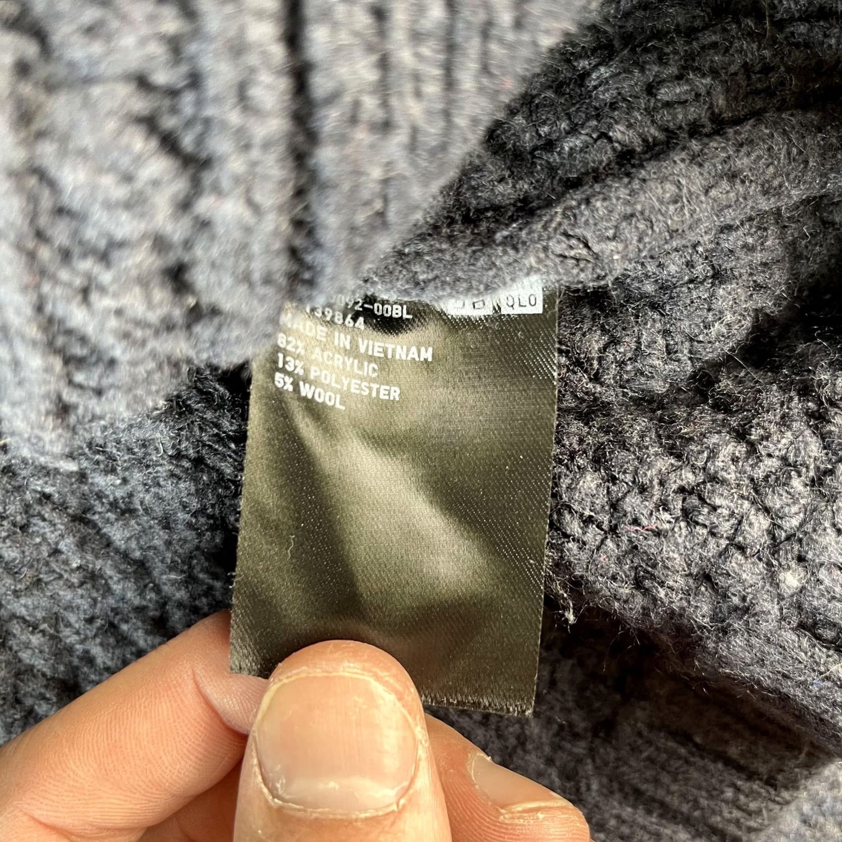 Uniqlo Uniqlo Sweater Womens XS Gray Cable Knit Crewneck Wool Blend Pullover Chunky Size XS / US 0-2 / IT 36-38 - 3 Thumbnail