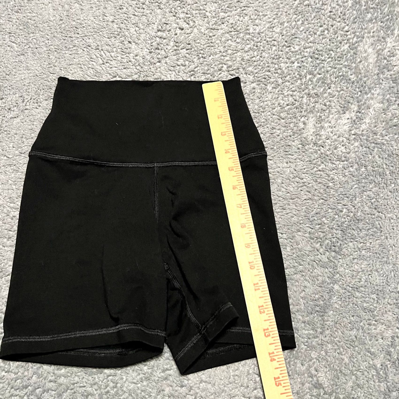 Vintage Set Active Shorts Womens XS Black Bike Activewear Size 26" / US 2 / IT 38 - 6 Thumbnail