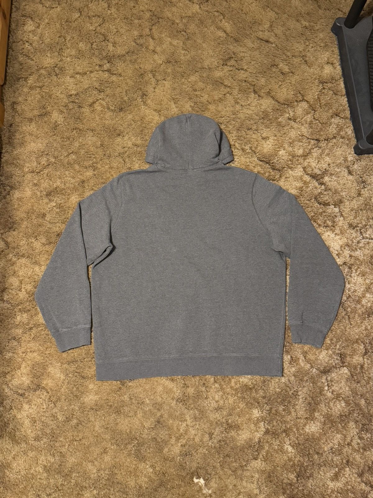 Nike Vintage Y2K Nike Small Logo Hoodie Grey XXLarge Size US XXL / EU 58 / 5 - 5 Thumbnail