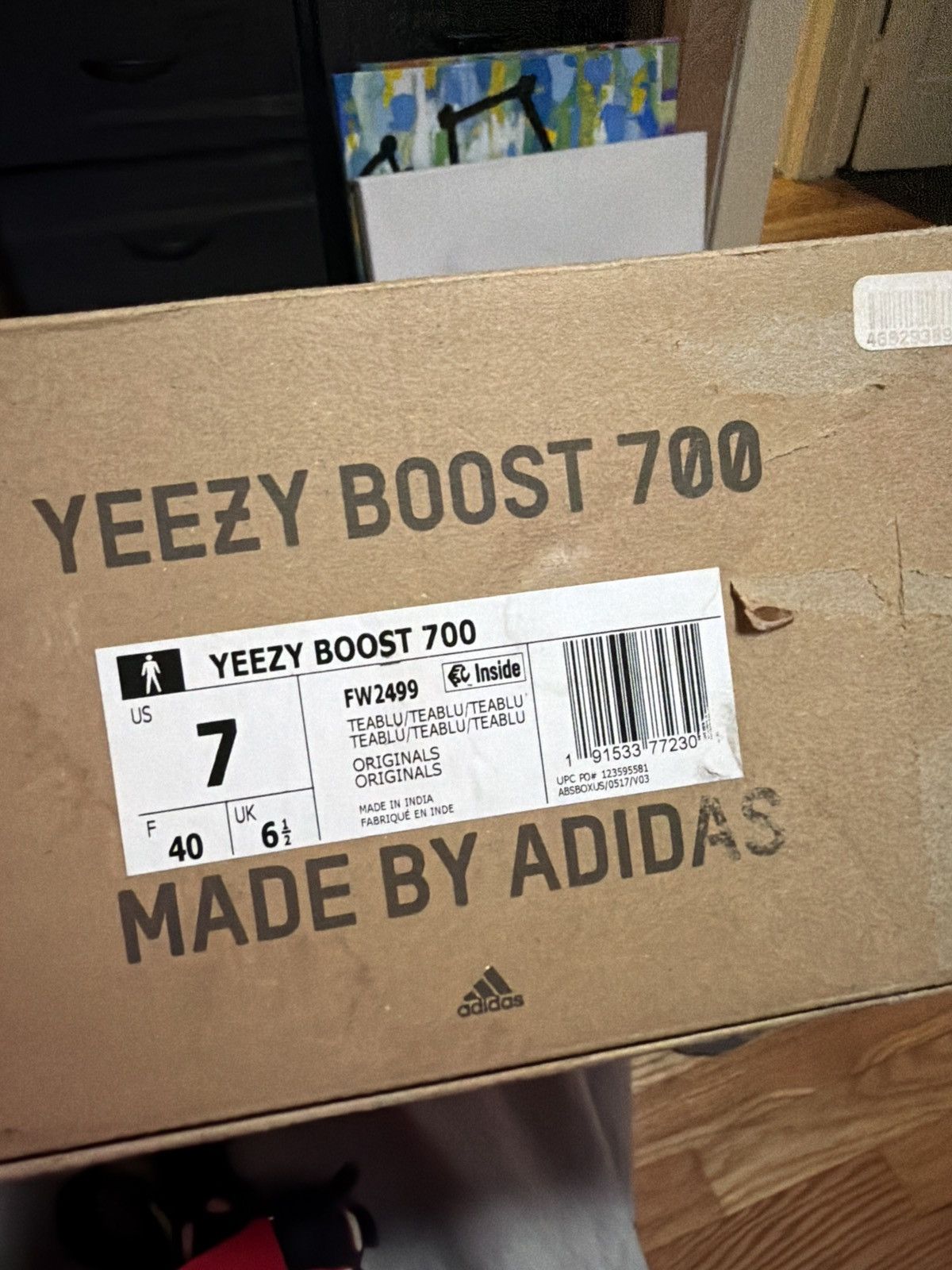 Yeezy Yeezy 700 Teal Blue Size US 7 / EU 40 - 6 Thumbnail