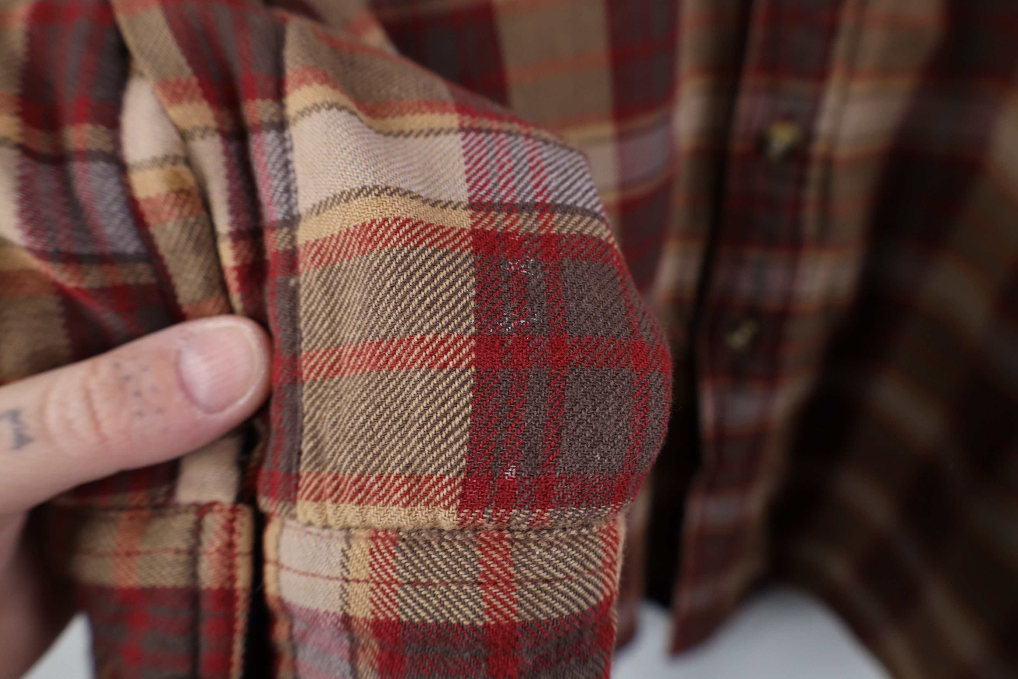 Vintage Vintage Y2K Streetwear Lined Flannel Button Shirt Jacket Size US XL / EU 56 / 4 - 8 Thumbnail