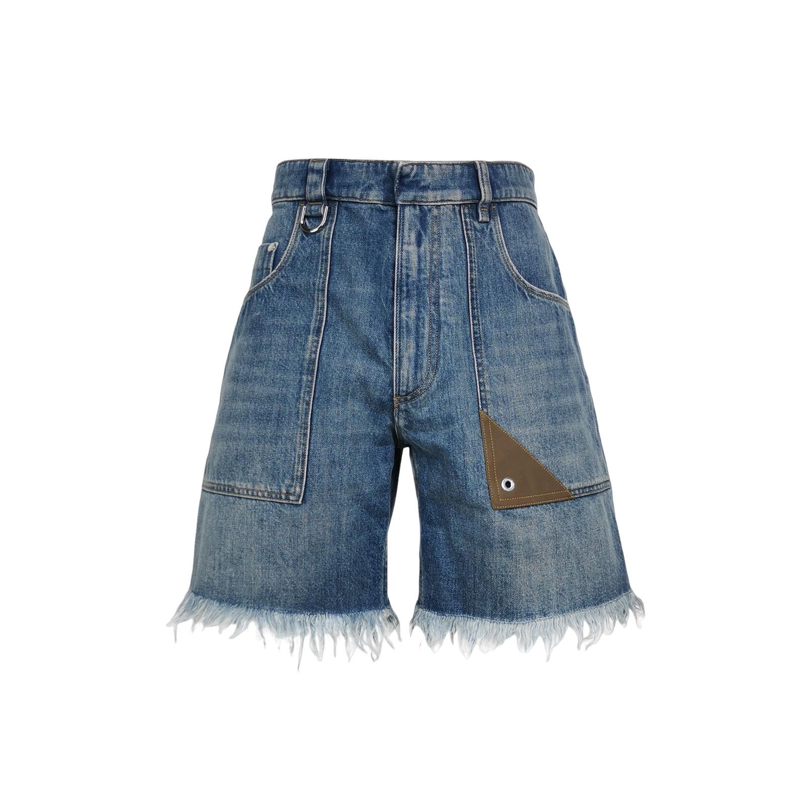 Fendi Fendi Raw Hem Denim Shorts Size 33 Size US 33 - 1 Thumbnail