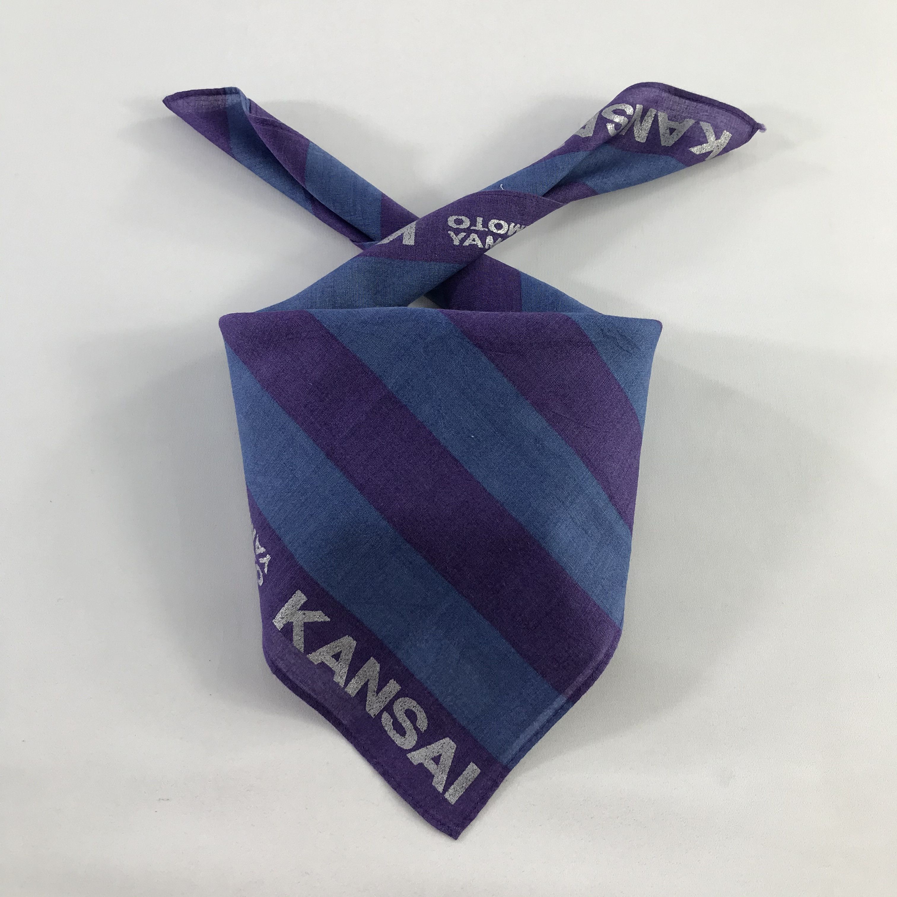 Kansai Yamamoto × Vintage Kansai Bandana / Handkerchief / Neckerchief - S805 Size ONE SIZE - 3 Thumbnail