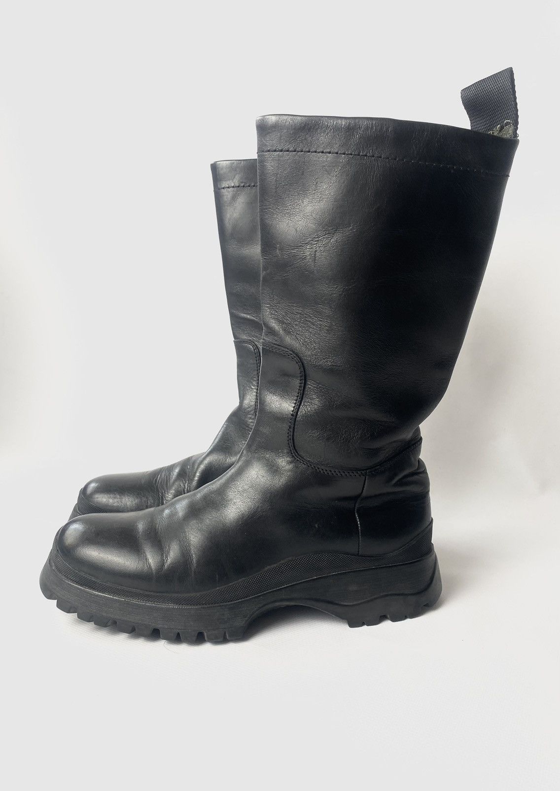 Prada Sport Brixxen Lug Sole Moto