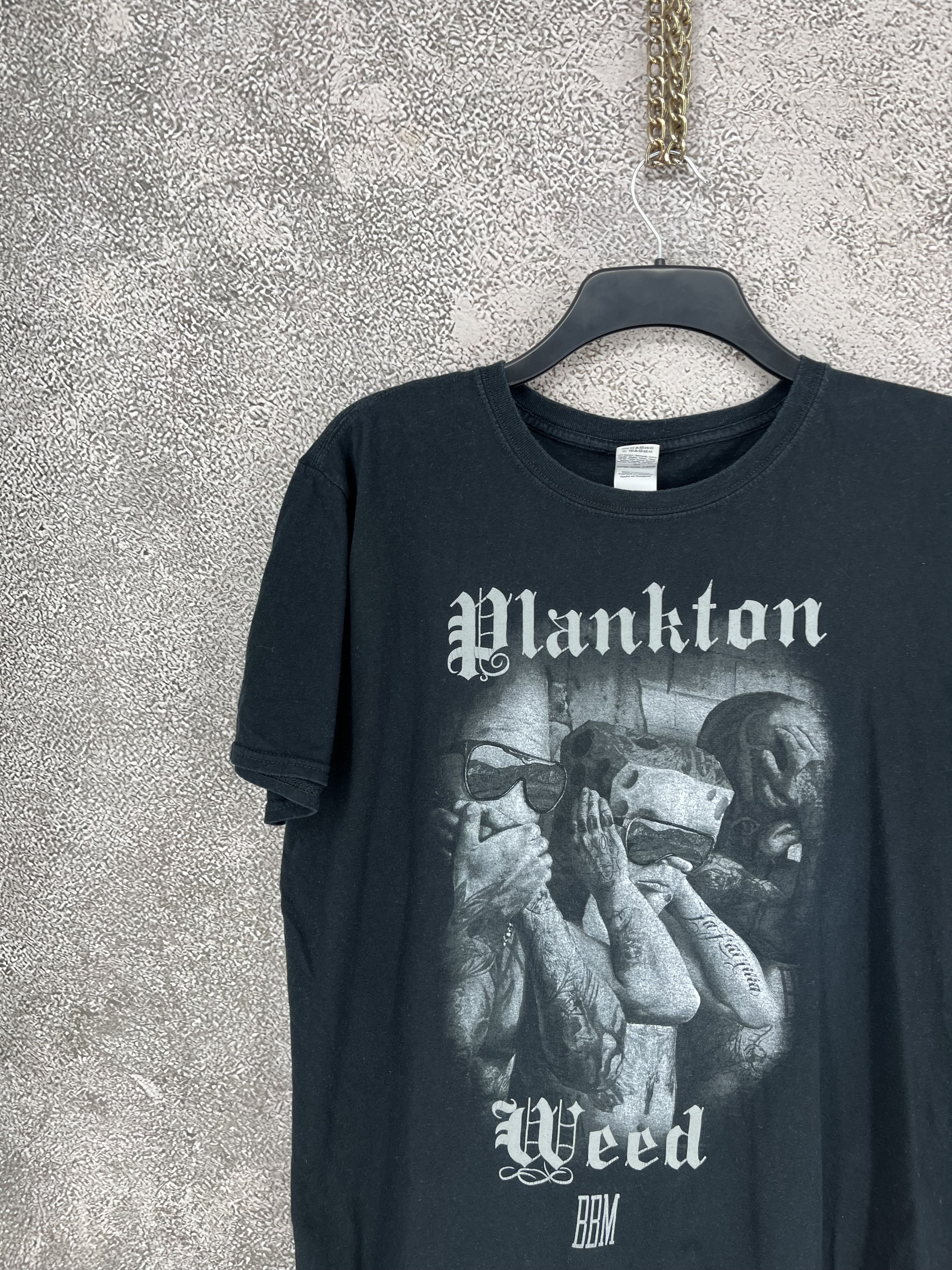 Vintage Vintage Y2K Rappers Plankton Weed Spongebozz Size US L / EU 52-54 / 3 - 4 Thumbnail