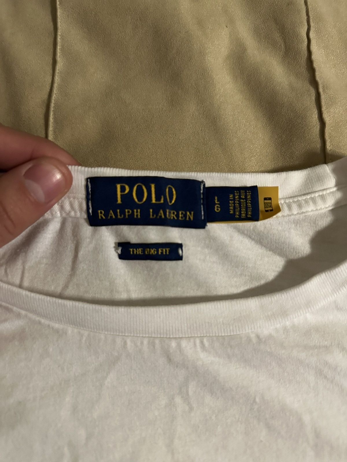 Polo Ralph Lauren Polo Ralph Lauren Bear Tee Basketball Size US L / EU 52-54 / 3 - 3 Thumbnail