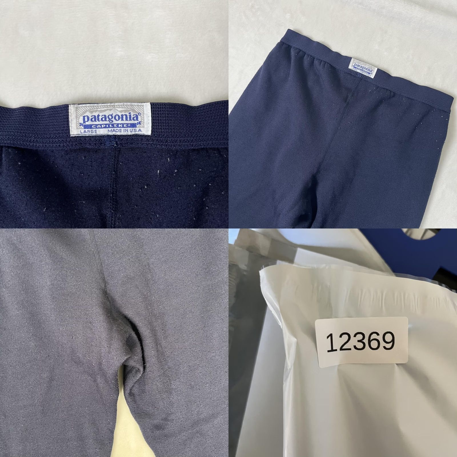 Patagonia VINTAGE Patagonia Capilene Fleece Base Layer Mens Large Blue USA Made Capilene Thermal Long Johns Pants Men L Navy Solidverschluss Size US L / EU 52-54 / 3 - 8 Thumbnail