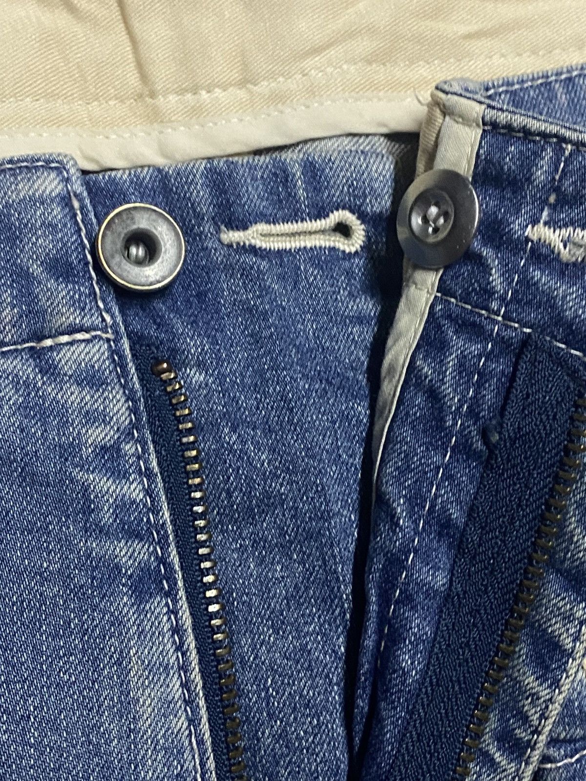 Kapital Very Rare Japanese Brand X Natal Design Repro Walder Zipper Size US 35 - 16 Thumbnail