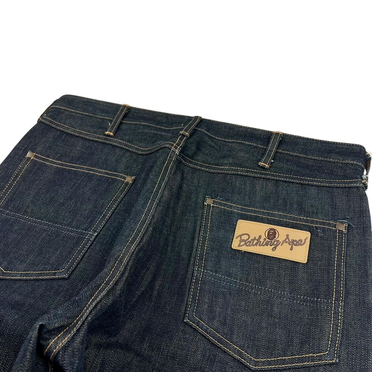 Bape Vintage 2000s Bape Jeans - Waist: 36” Size US 36 / EU 52 - 4 Thumbnail