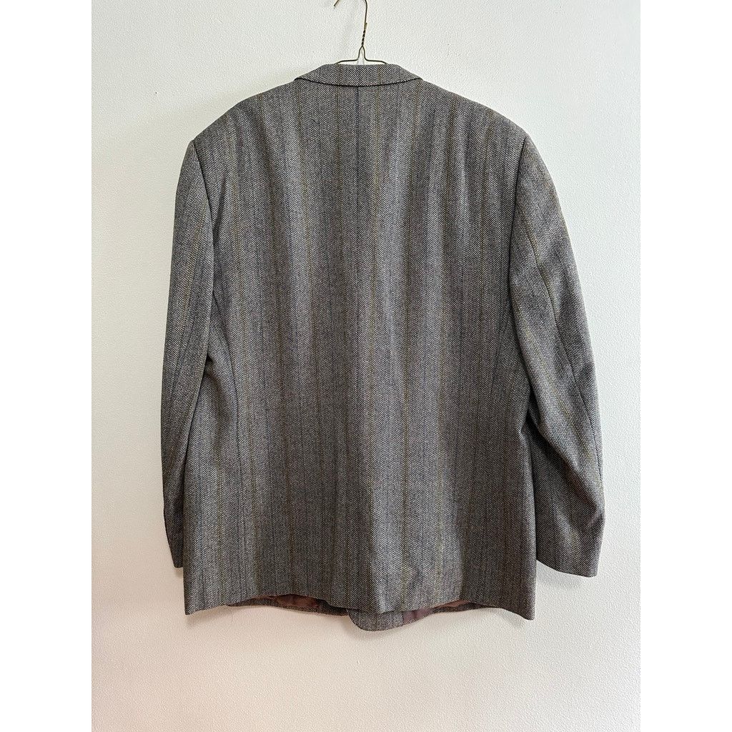 Alfred Dunhill Alfred Dunhill gray tweed cashmere and wool blazer size 46R Size 46R - 3 Thumbnail