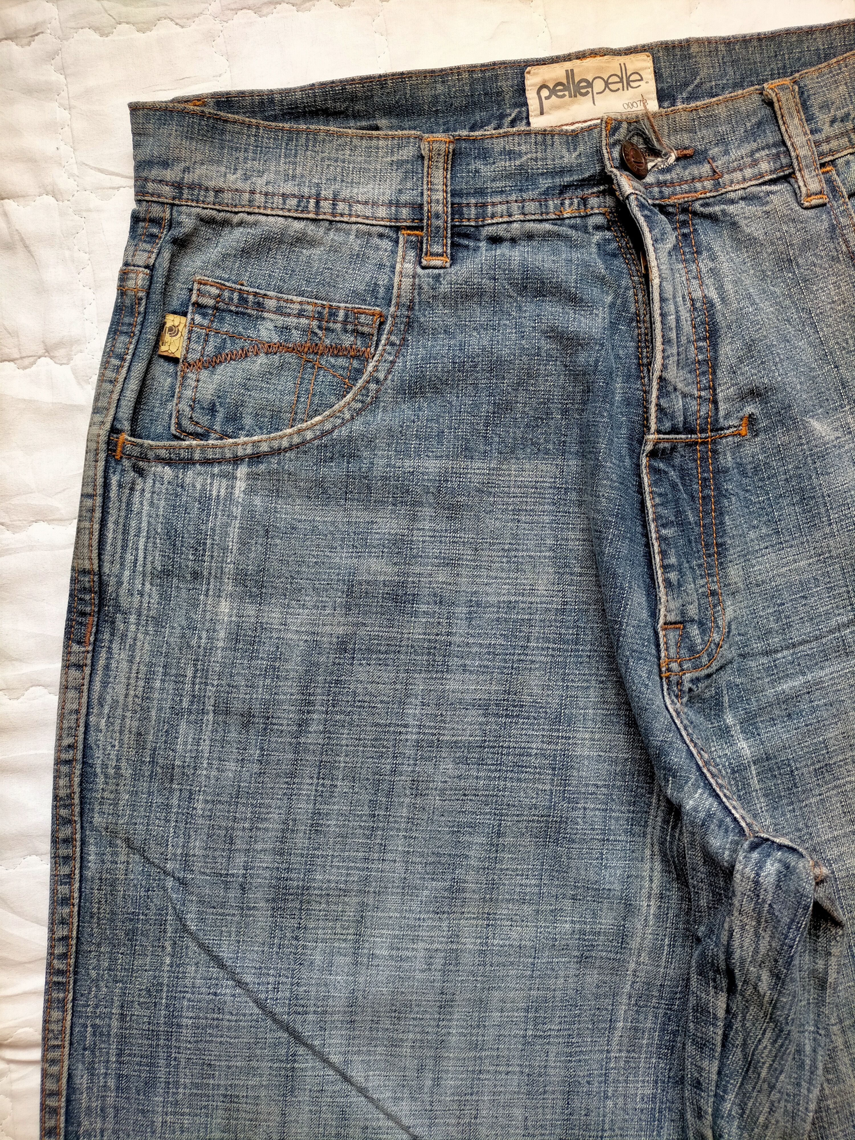 Pelle Pelle Vtg 90s Pelle Pelle Wide Baggy Skateboarding Style Jeans Size US 32 / EU 48 - 4 Thumbnail