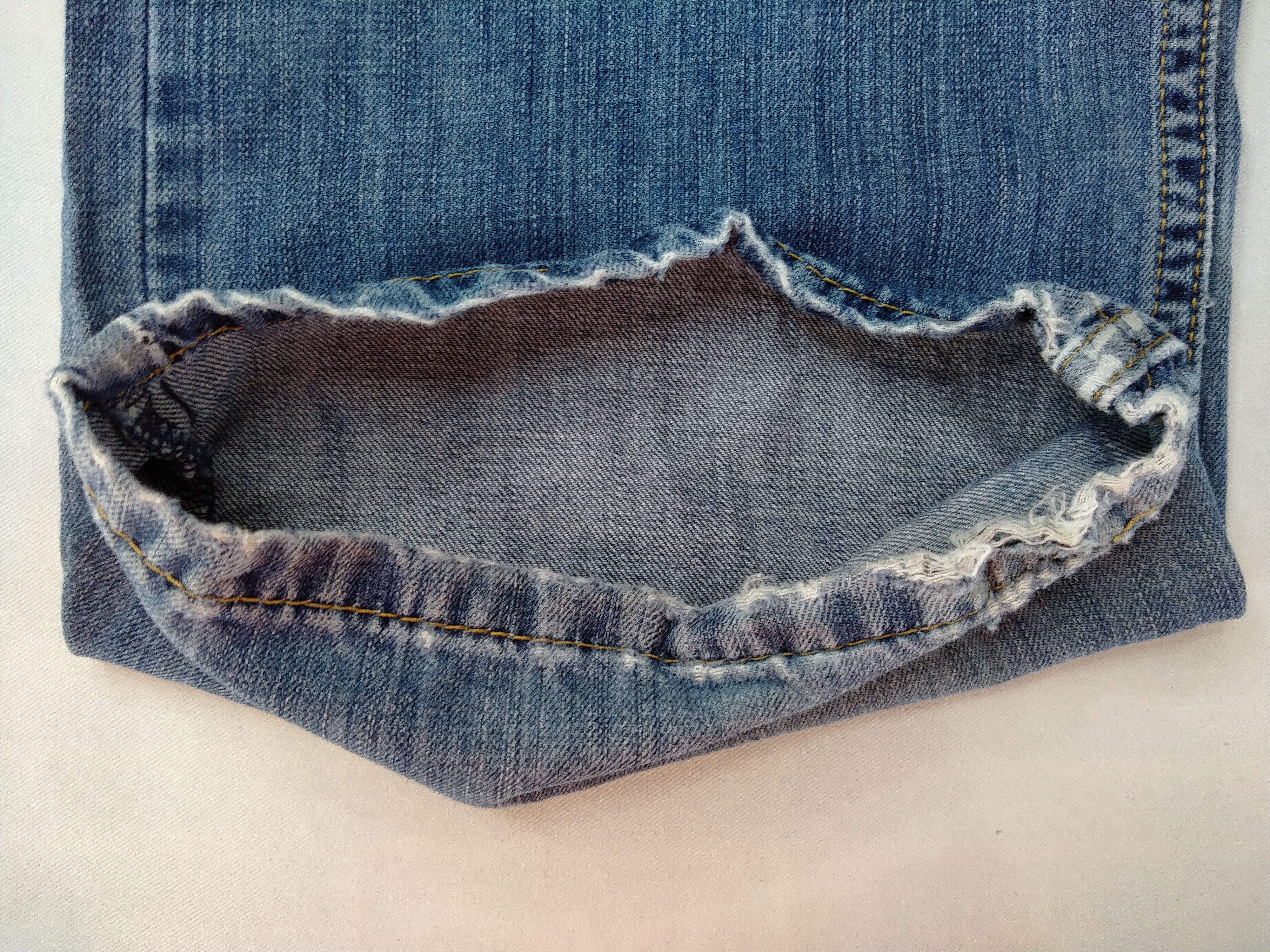 Levi's Blue Levi's 505 Distressed Denim 37 x 30 -JN127 Size US 37 - 19 Thumbnail