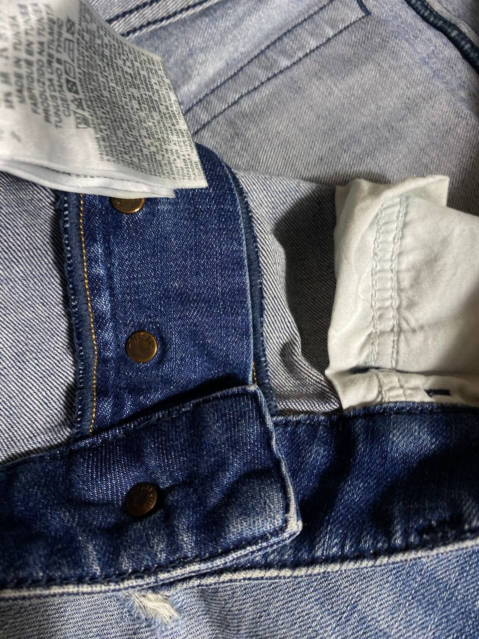 Diesel Vintage Diesel Jeans Y2K Logo Designer Size US 31 - 2 Thumbnail