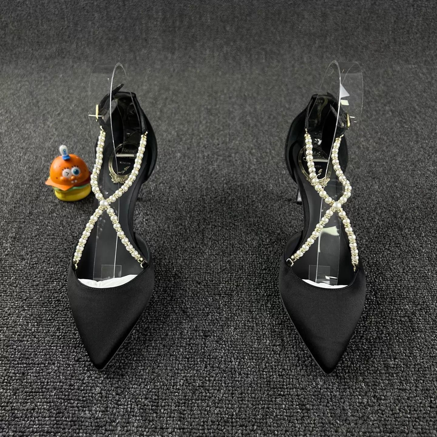 Rene Caovilla Rene Caovilla pearl-embellished heels 38 EU Size US 7.5 / IT 37.5 - 2 Thumbnail