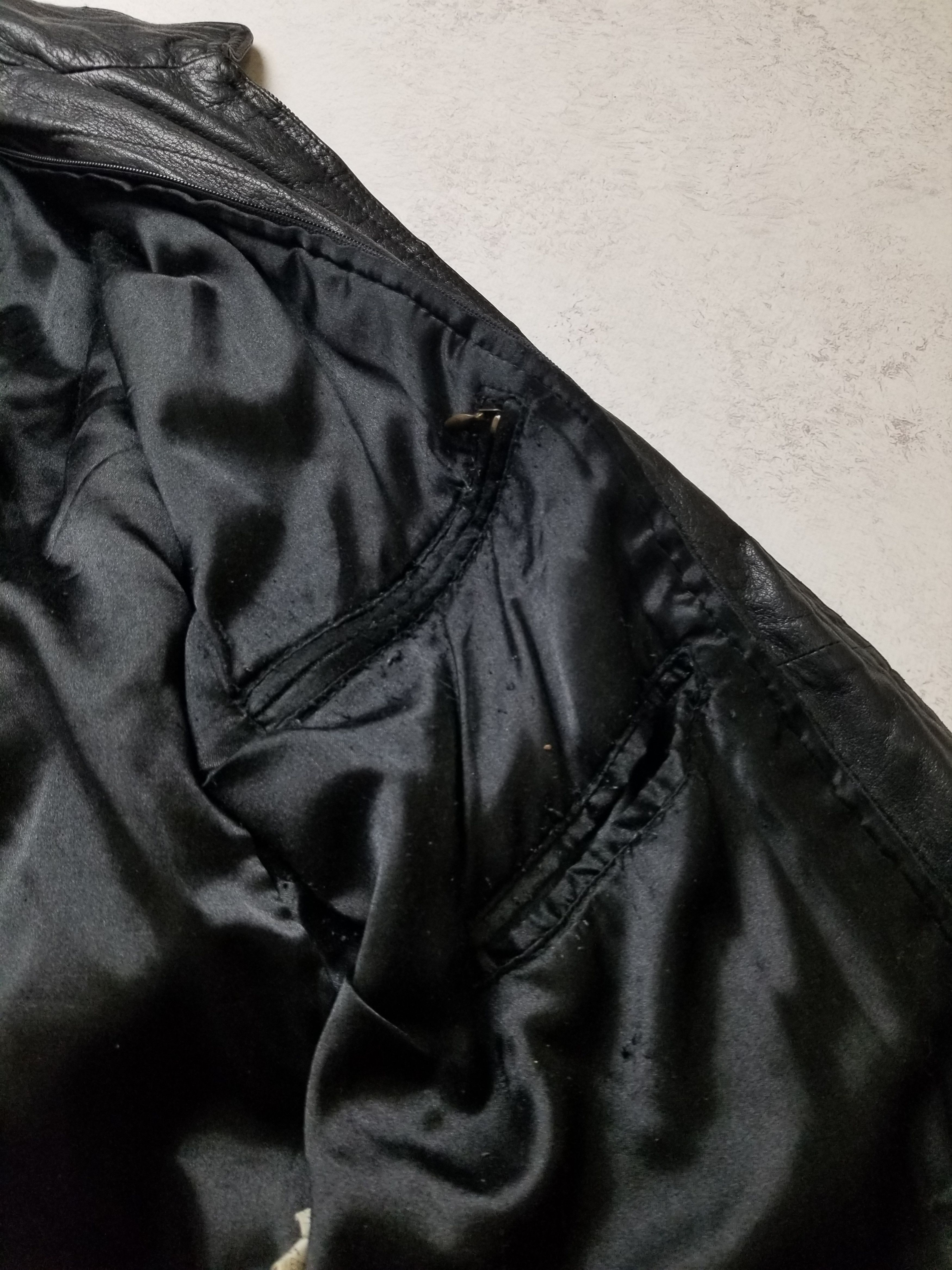 Reebok Vintage Reebok Oiled Lamb Nappa Leather Jacket Men's Size 46 Size US XL / EU 56 / 4 - 19 Thumbnail