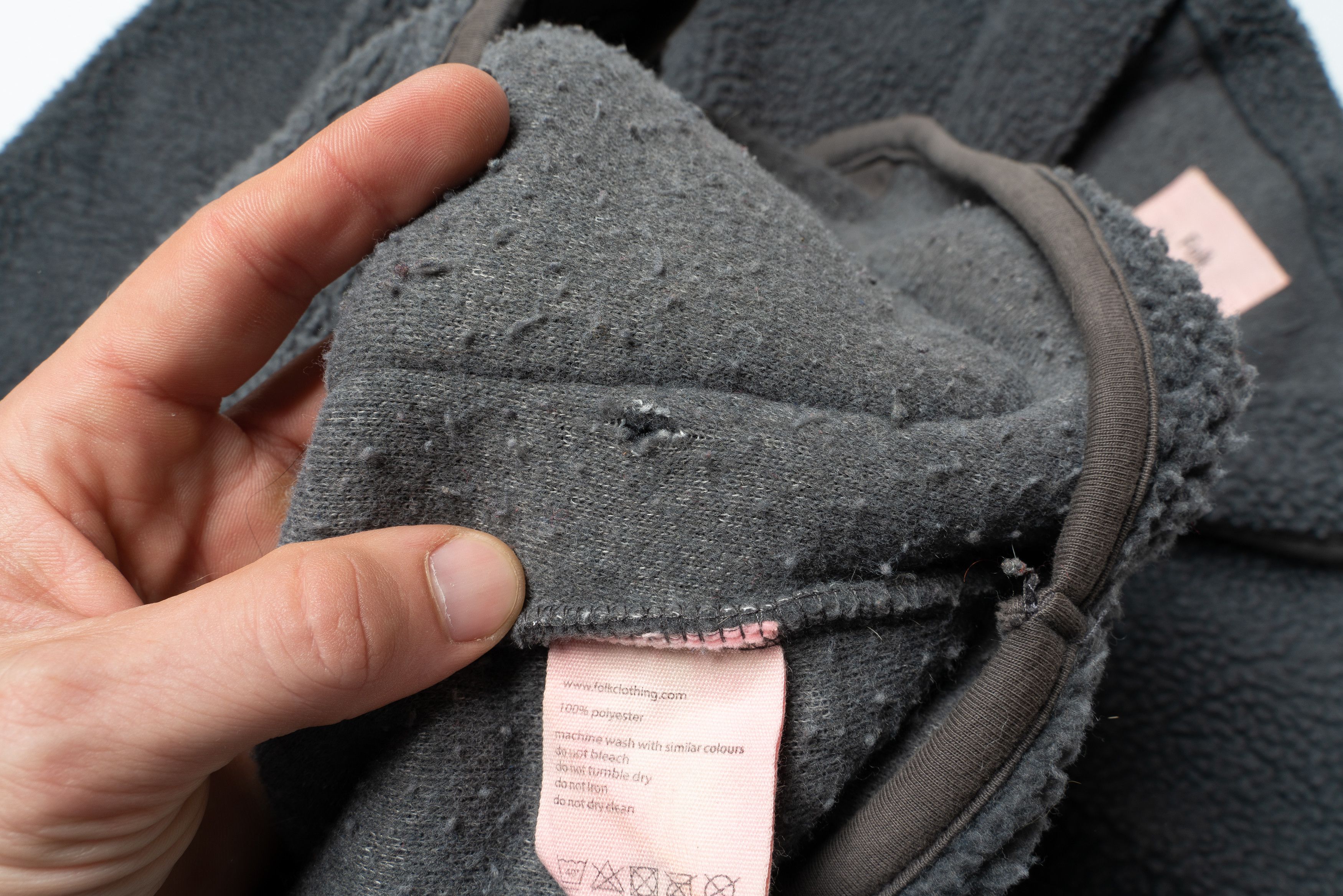 Folk 🔵 FOLK Fleece sherpa Jacket Grey Size US M / EU 48-50 / 2 - 7 Thumbnail