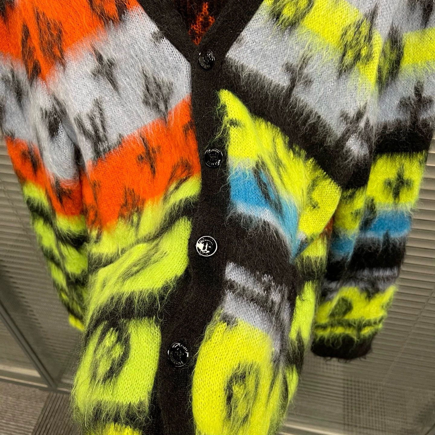 Louis Vuitton LV Mohair All Over Print Cardigan Size S New Size S / US 4 / IT 40 - 4 Thumbnail