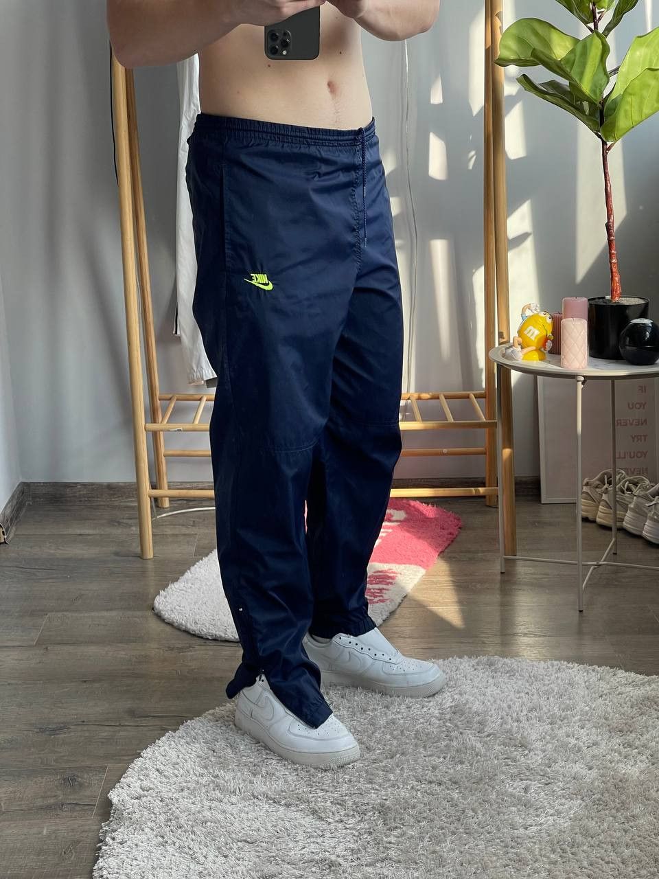 Nike × Streetwear × Vintage Nike nylon pants sportswear drill Size US 32 / EU 48 - 1 Thumbnail