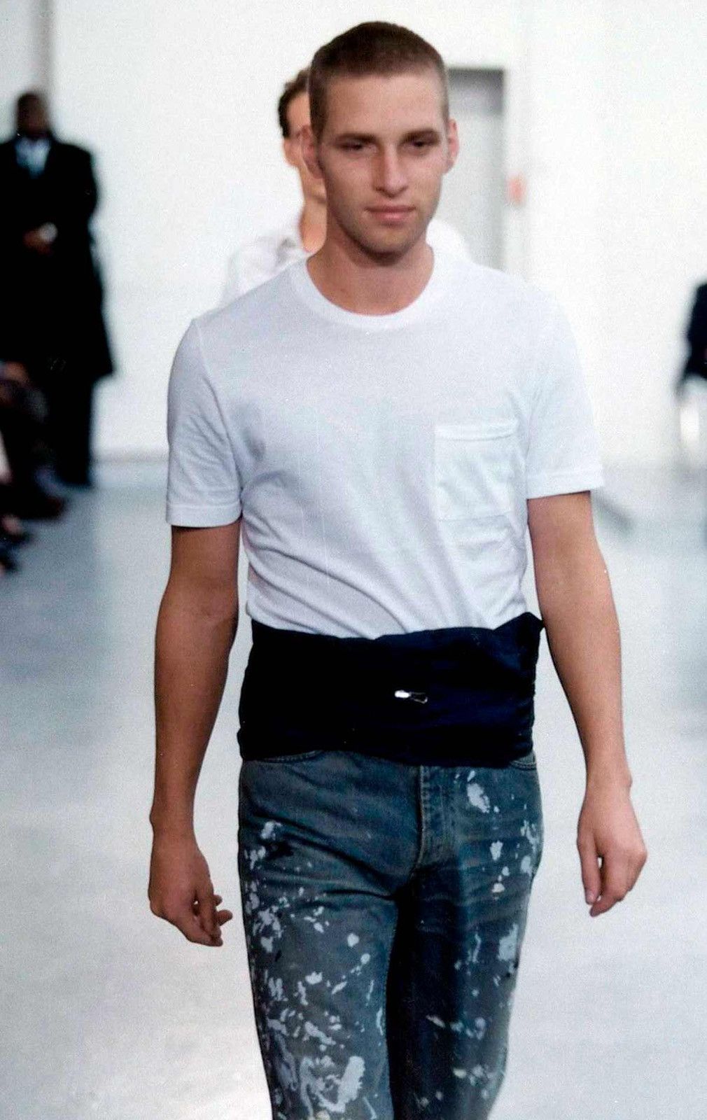 Helmut Lang Helmut Lang SS98 Painter 5 Pocket Classic Cut Denim Jeans Size US 33 - 22 Thumbnail