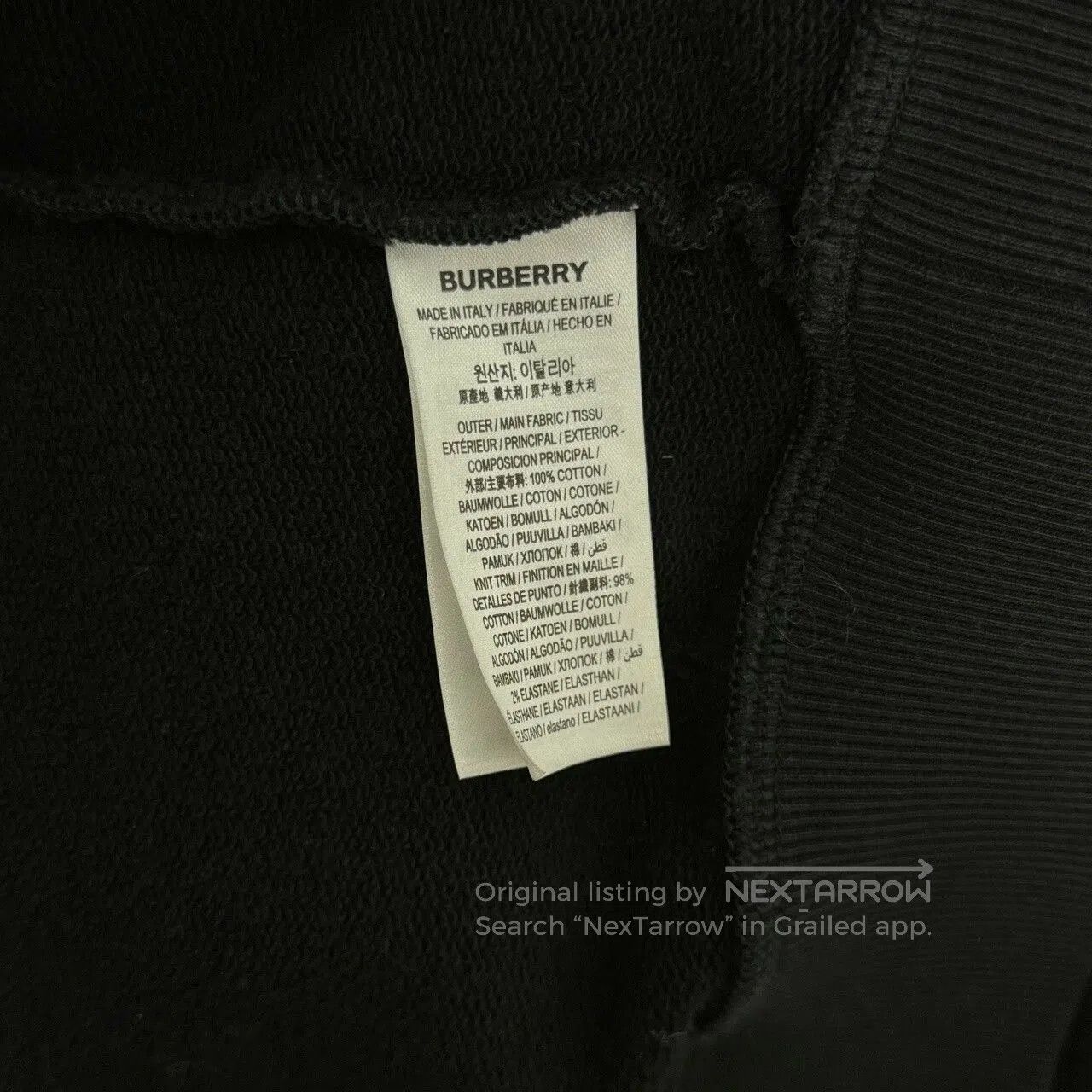 Burberry Burberry TB Logo Hoodie Size L. Size US L / EU 52-54 / 3 - 4 Thumbnail