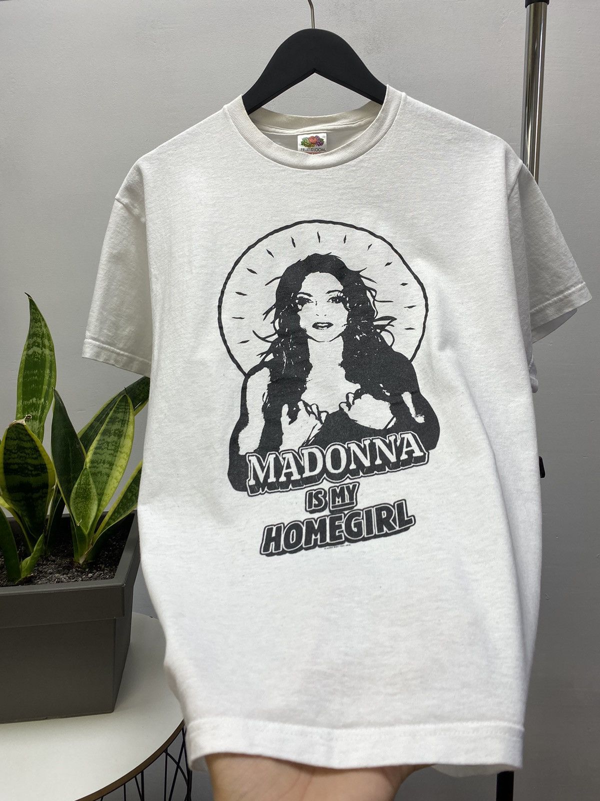 Band Tees × Vintage Vintage MADONNA IS MY HOMEGIRL 2004 T Shirt Size US L / EU 52-54 / 3 - 9 Thumbnail