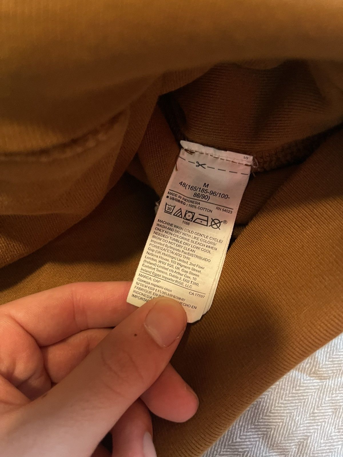 Balenciaga × Gap × Yeezy Yeezy Gap Balenciaga Engineered hoodie Size US M / EU 48-50 / 2 - 4 Thumbnail