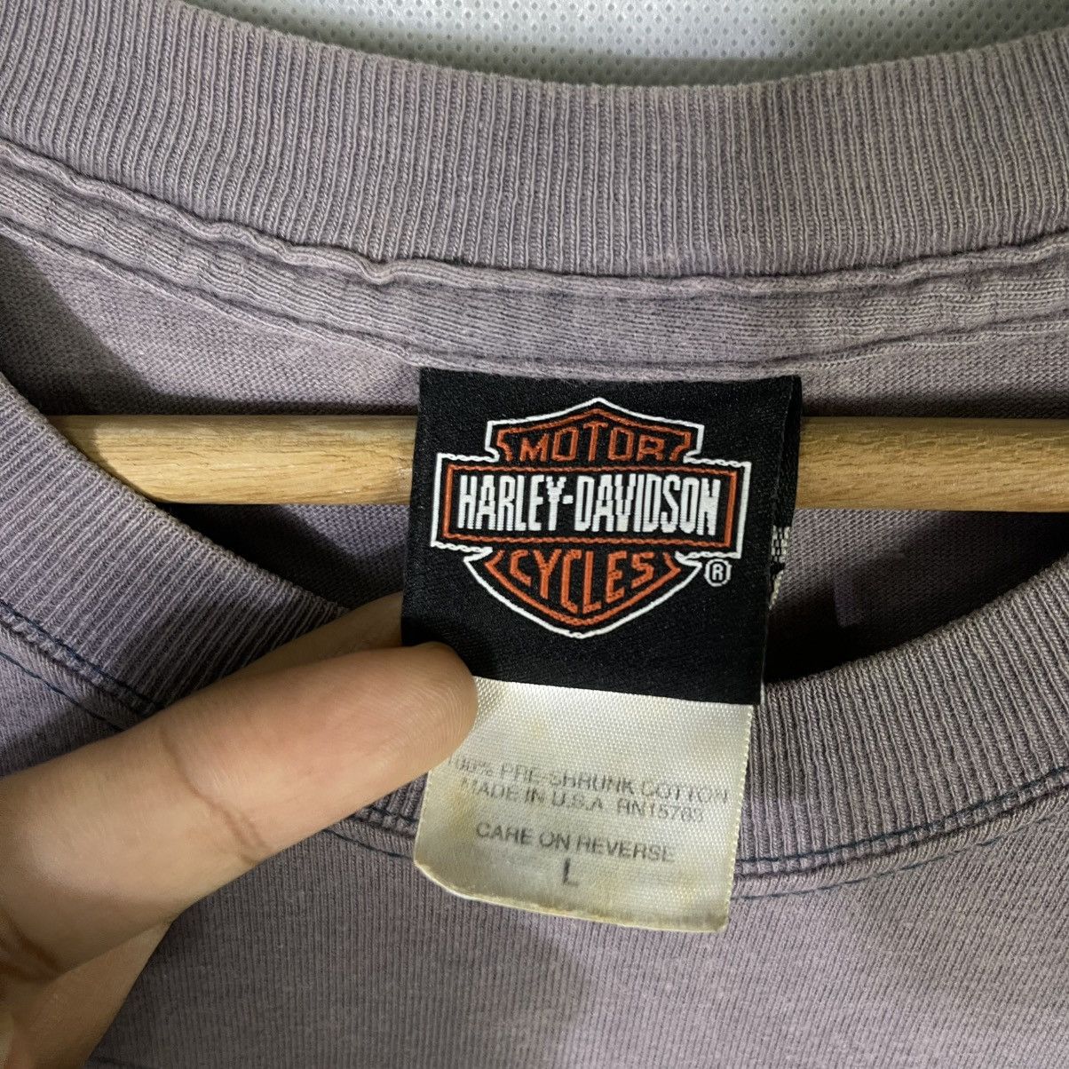 Hanes × Harley Davidson × Vintage Rare! Vintage Harley Davidson Adventure Alaska Tshirt Size US L / EU 52-54 / 3 - 11 Thumbnail