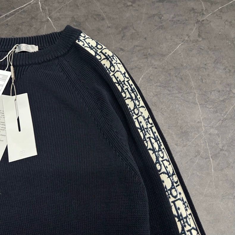 Dior New DIOR Logo Knit Sweater Medium Size-2506 Size US M / EU 48-50 / 2 - 2 Thumbnail