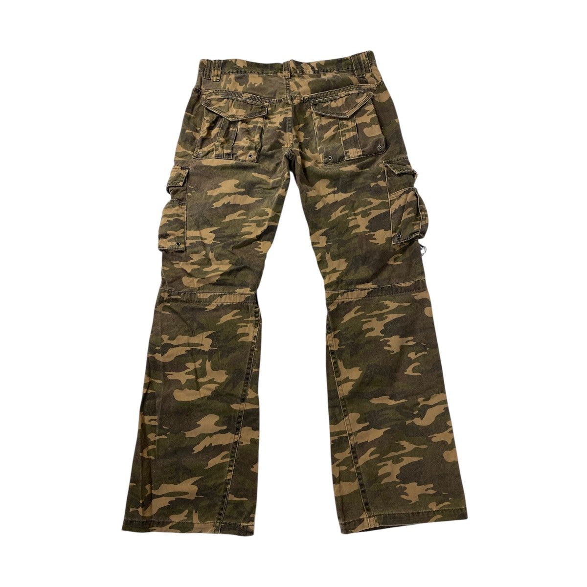 JACKROSE Jackrose Camo Cargo Flared Army Japanese Style Size US 35 - 12 Thumbnail