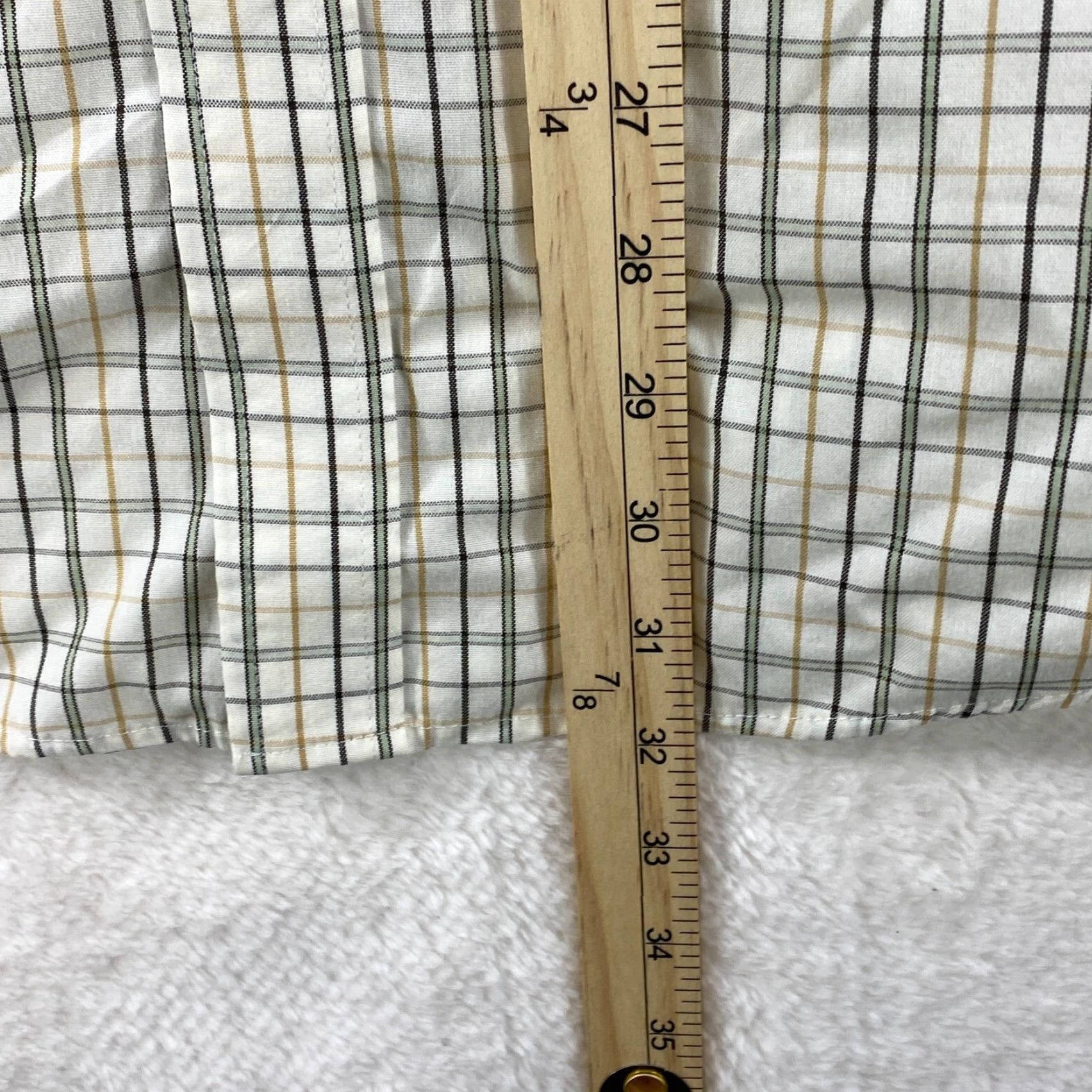 Vintage VINTAGE GH Bass & Co Long Sleeve Button Up Plaid Shirt Mens XL Cotton Blend Size US XL / EU 56 / 4 - 4 Thumbnail