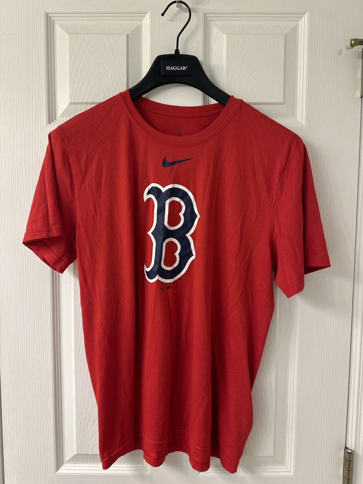 Nike Boston Red Sox Nike Tee (Red, Dri Fit) Size US L / EU 52-54 / 3 - 1 Thumbnail