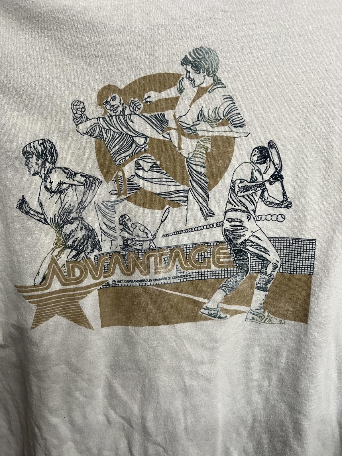 Designer VTG 80s Sports Festival Advantage T-shirt McDonalds Tee - L Size US L / EU 52-54 / 3 - 5 Thumbnail