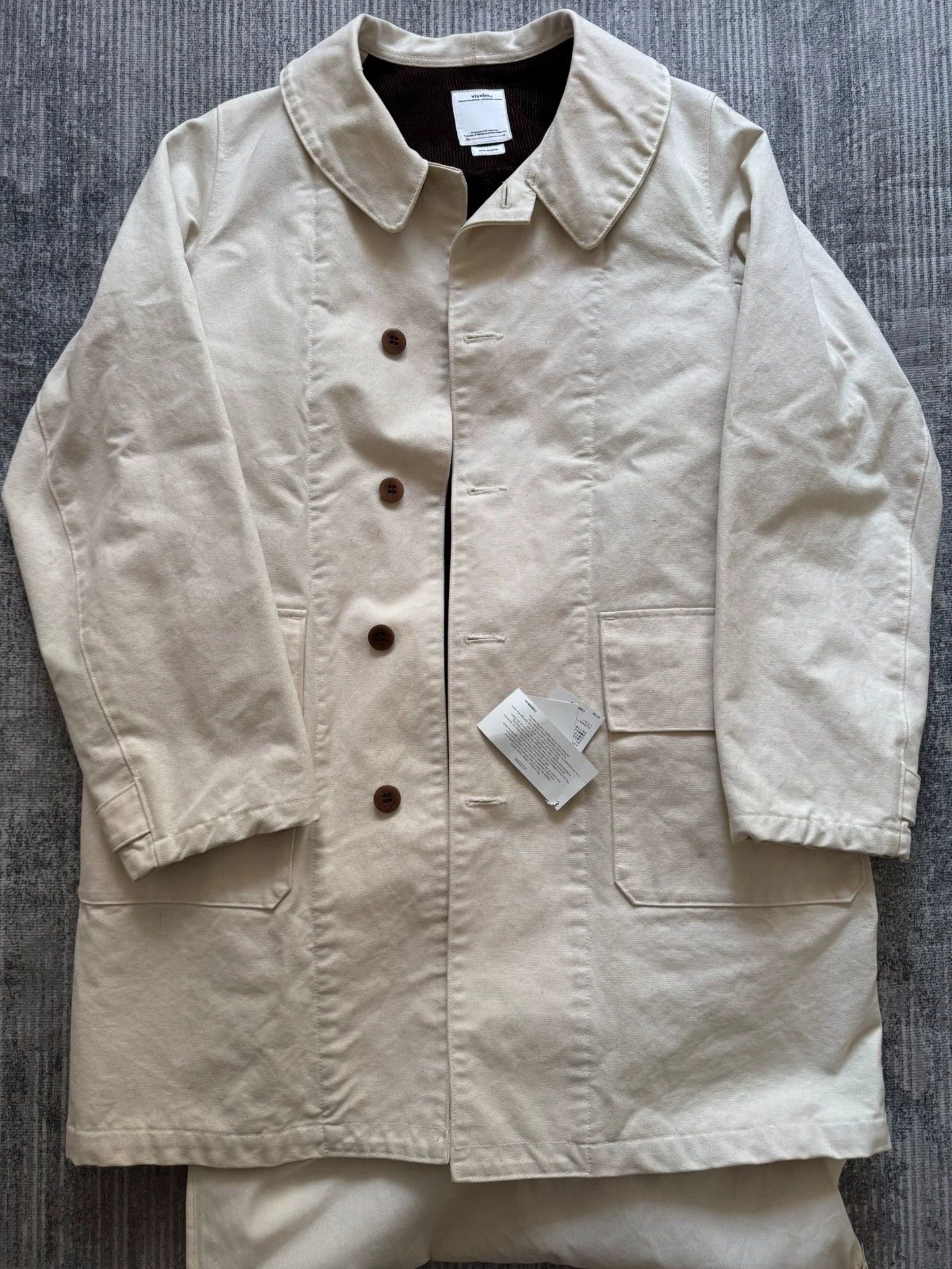 Visvim VISVIM 18AW MAGASIN COAT white sz2 Size US M / EU 48-50 / 2 - 1 Thumbnail