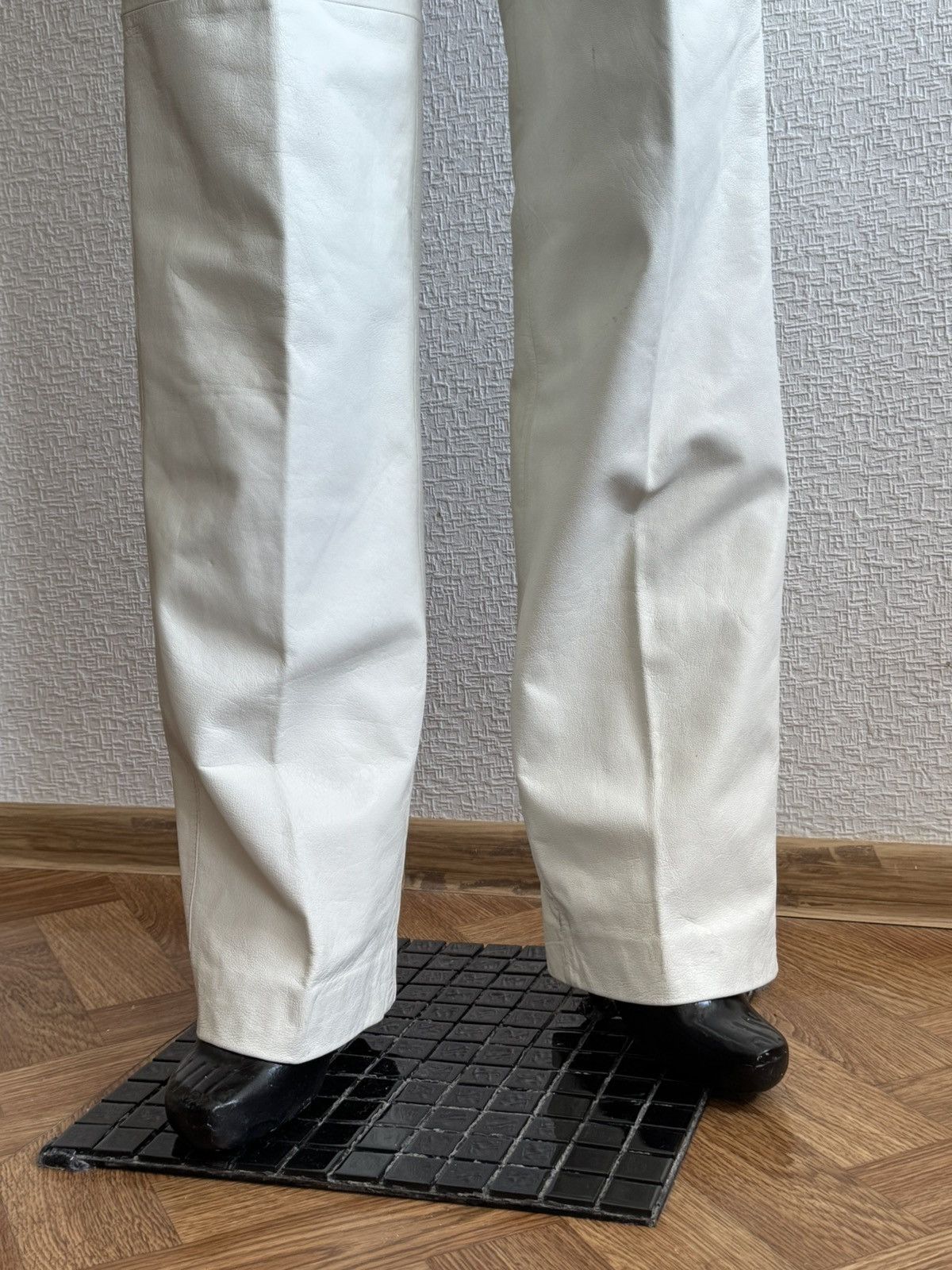 Thierry Mugler 🫨🫨Awesome luxury rare Thierry Mugler leather pants 80-90s Size 32" / US 10 / IT 46 - 4 Thumbnail