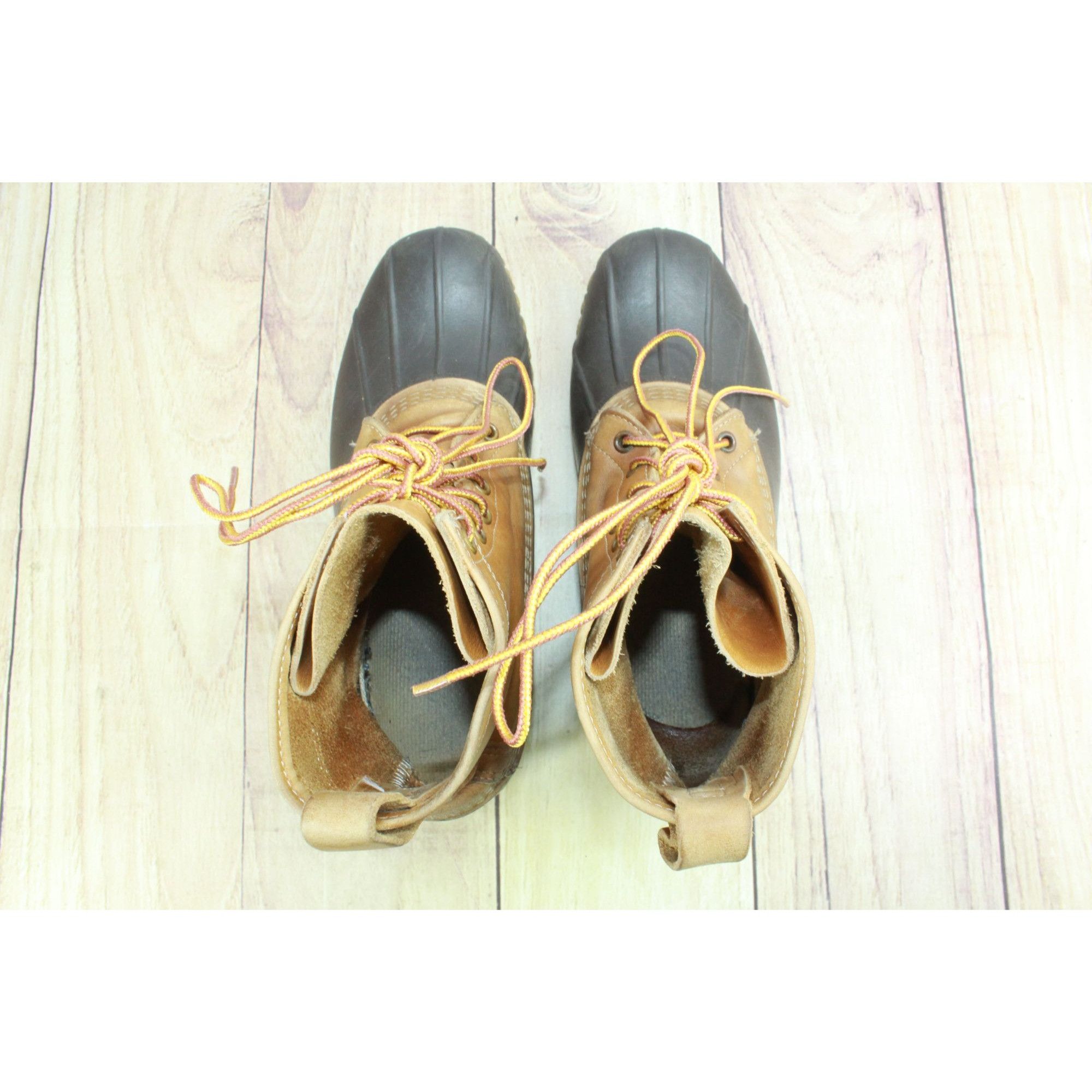L.L. Bean LL Bean Men’s Brown Insulated Lace-Up Duck Boots Size 8 Size US 8 / EU 41 - 7 Thumbnail