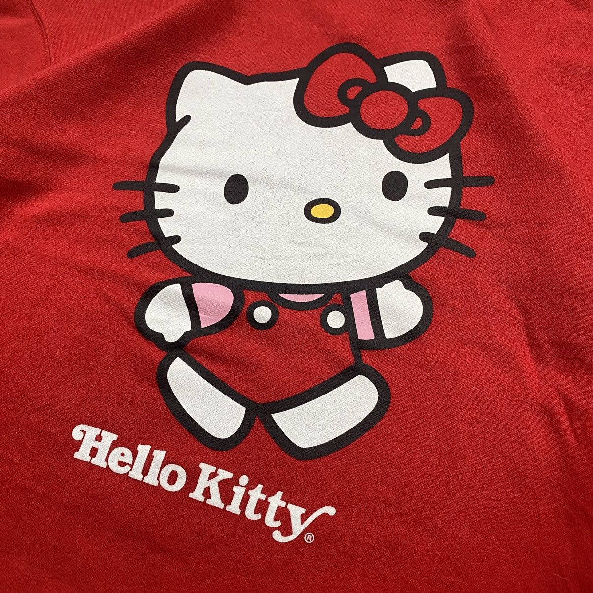 Japanese Brand Hello Kitty by Sanrio Iconic Cartoon Boxy Crewneck Size S / US 4 / IT 40 - 2 Thumbnail