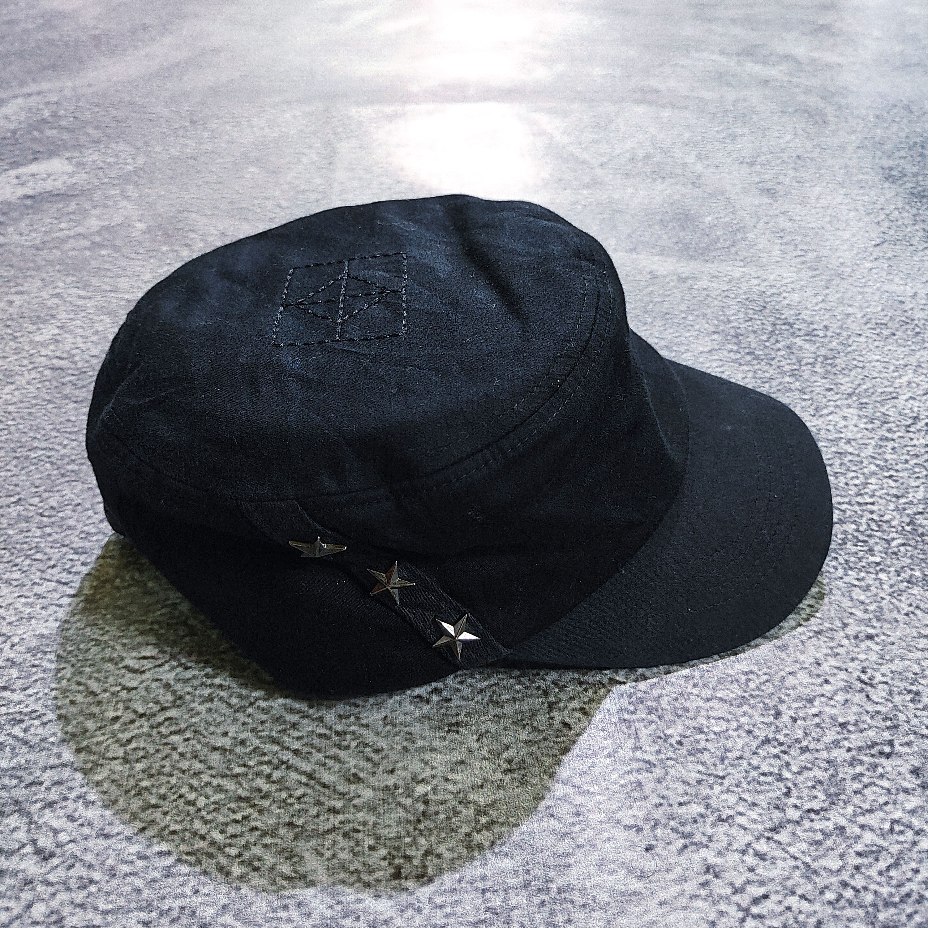 Japanese Brand H.Coustic Ditsetressed Patrol Caps Size ONE SIZE - 2 Thumbnail