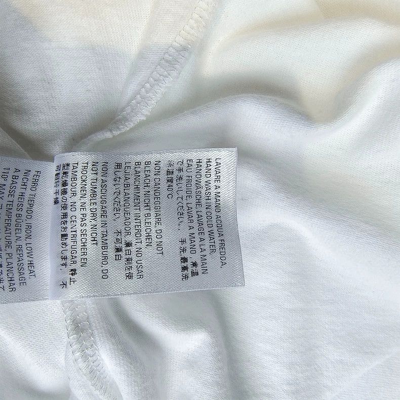 Balenciaga Balenciaga White Short Sleeve T-Shirt with Red Cursive Log Size US M / EU 48-50 / 2 - 6 Thumbnail