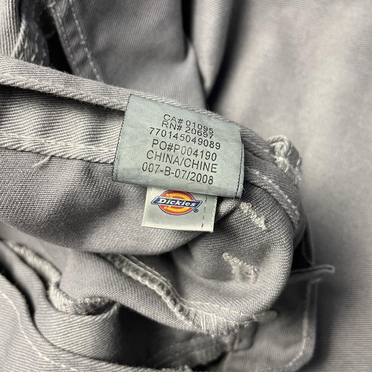 Dickies Dickies Double Knee Thin Grey Work Pants Utility 30” x 30” Size US 30 / EU 46 - 5 Thumbnail