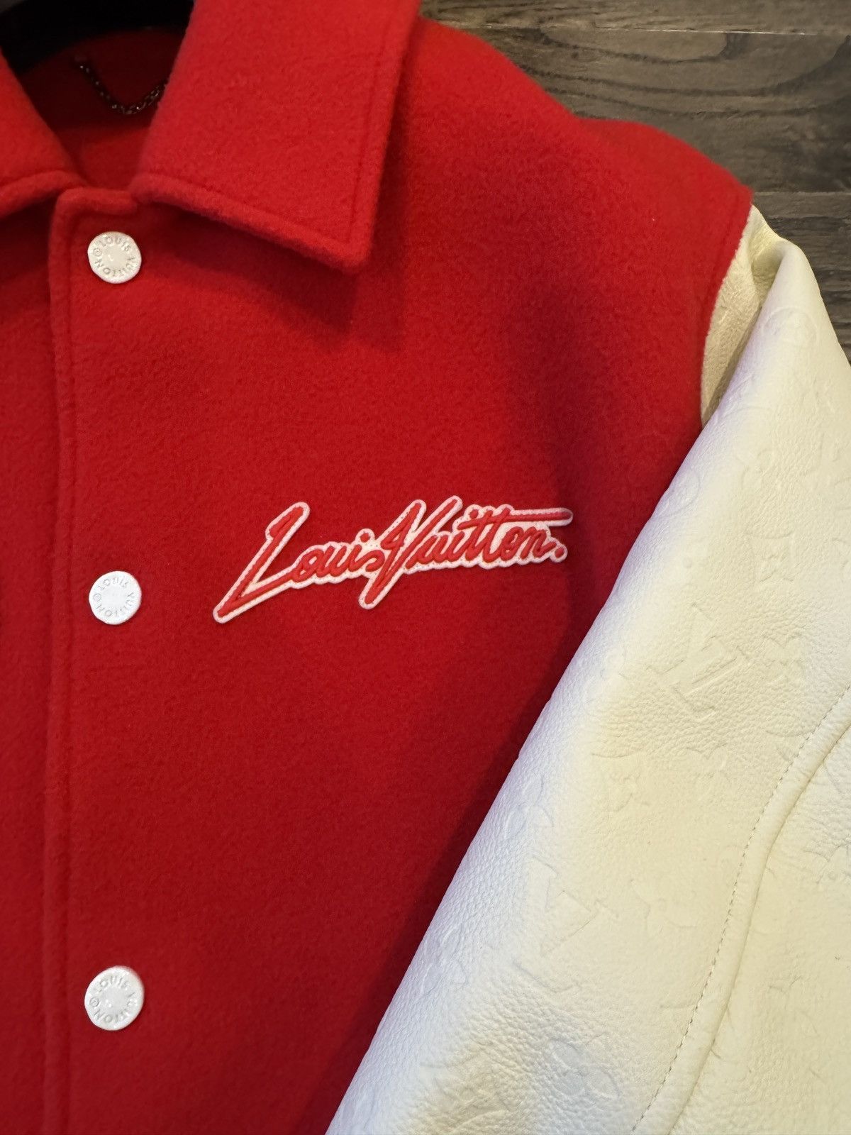 Louis Vuitton × Yayoi Kusama Louis Vuitton x Yayoi Kusama Varsity Jacket Size US M / EU 48-50 / 2 - 3 Thumbnail
