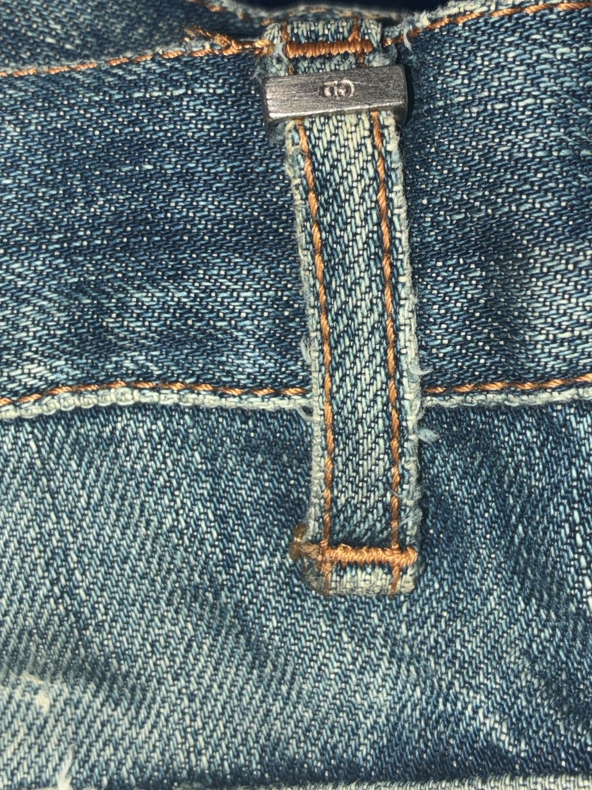 Dior SS07 Dior Homme “Spider Web” Clawmark Denim Size US 29 - 9 Thumbnail