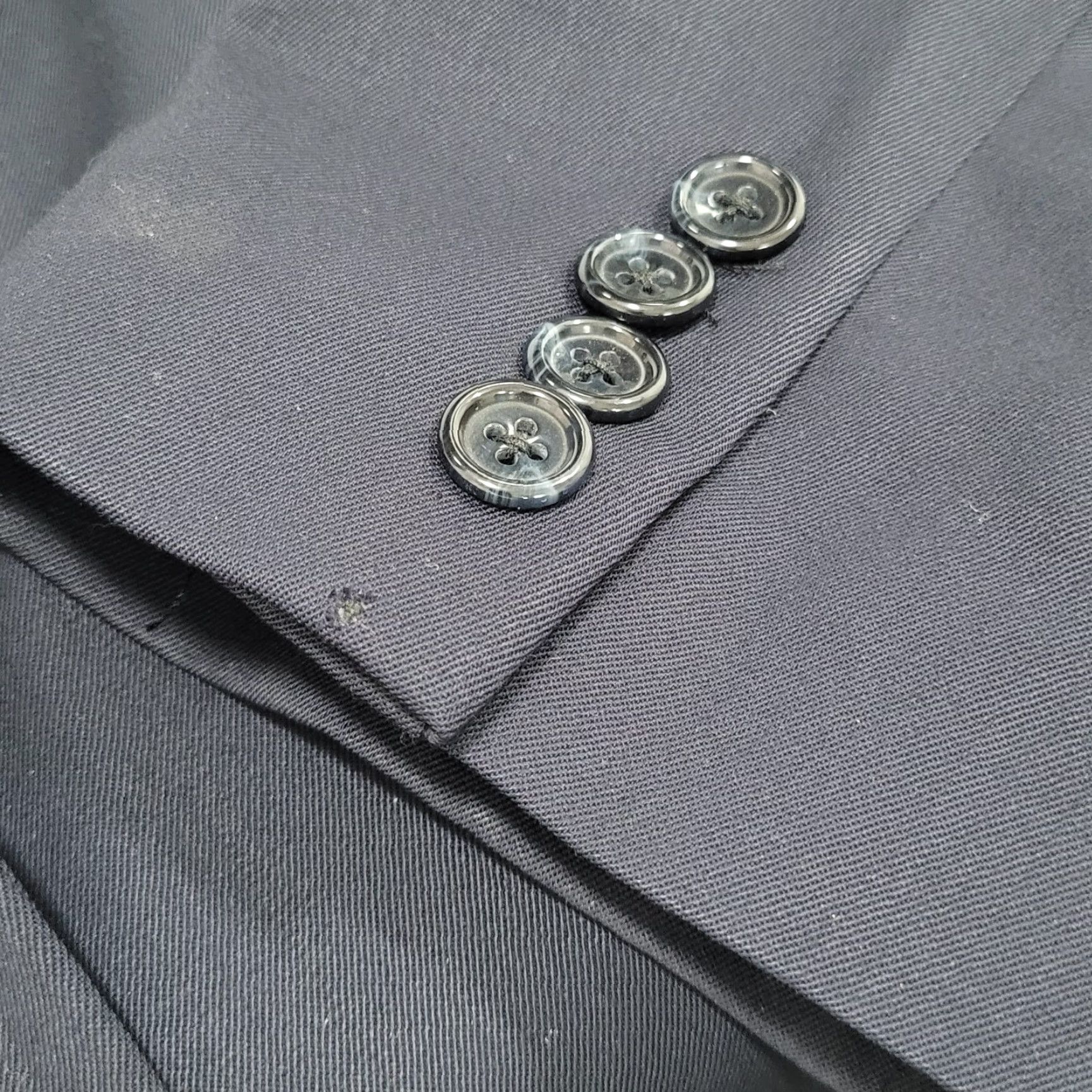 Talbots VINTAGE Talbots Blue Italian Wool Stretch 3 Button Peak Blazer USA Made Size 14 Jacket Women Size XL / US 12-14 / IT 48-50 - 5 Thumbnail