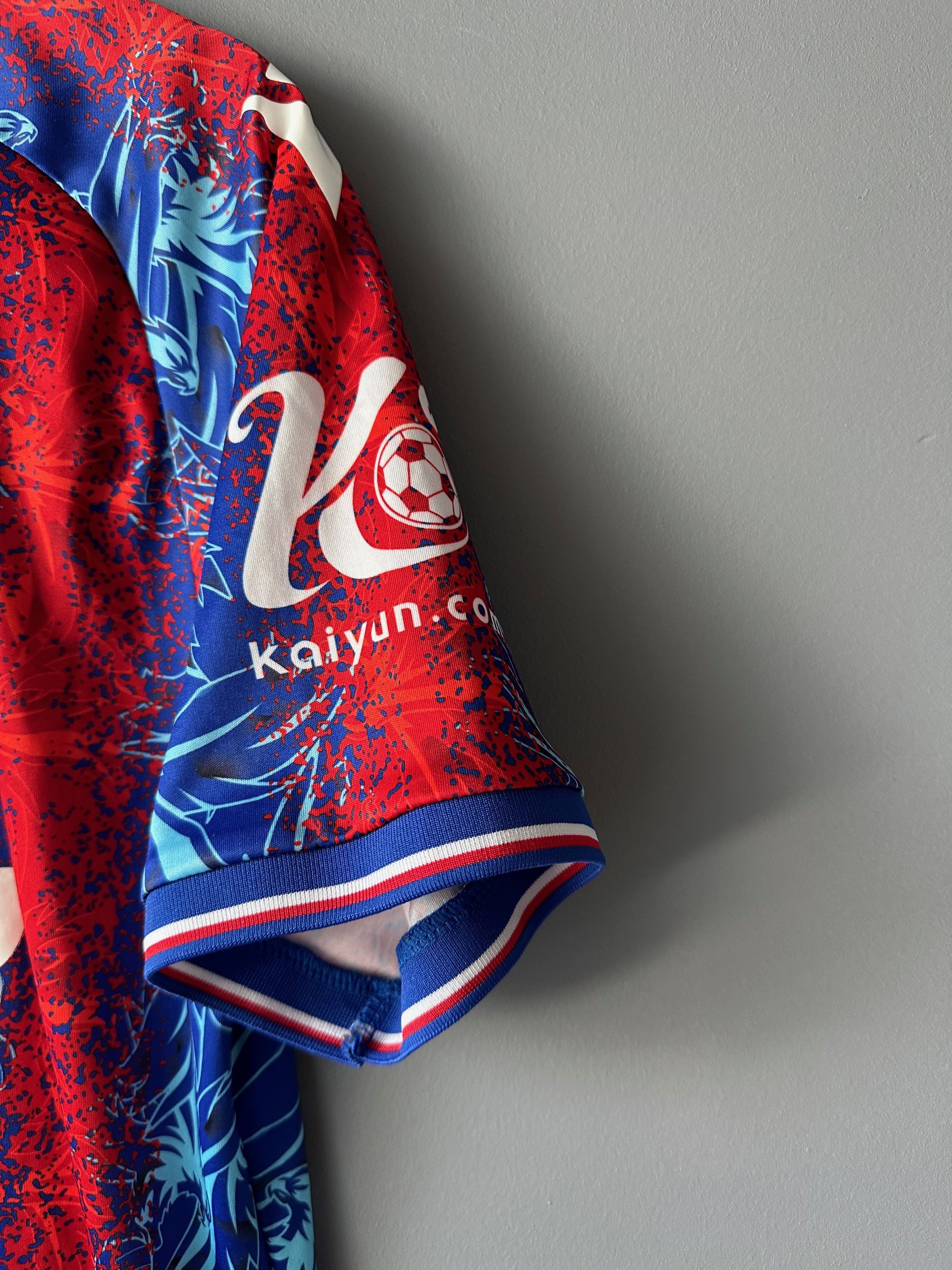 Macron 2024 Crystal Palace Soccer Football jersey shirt cup home Size US L / EU 52-54 / 3 - 5 Thumbnail
