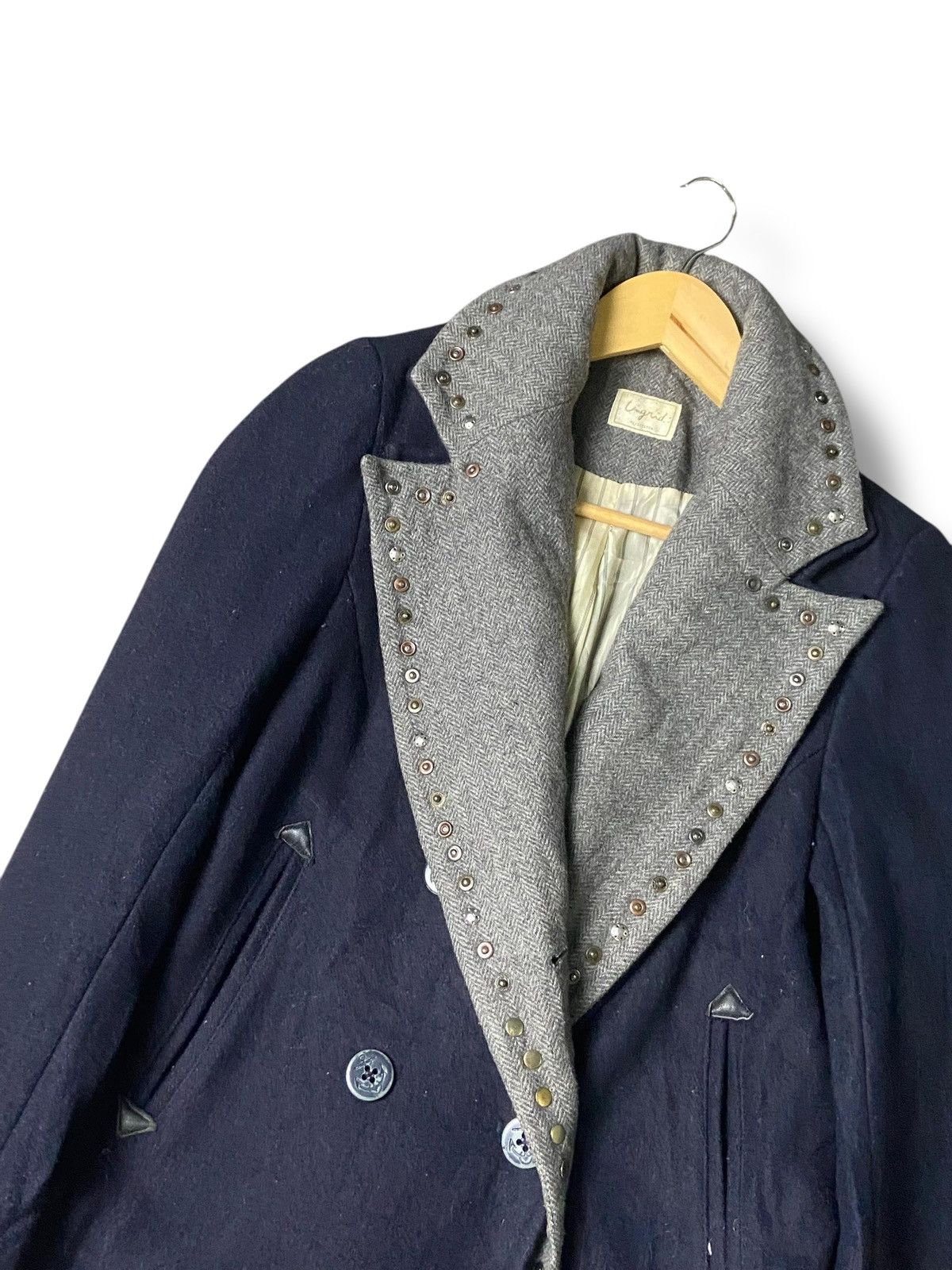 Japanese Brand × Seditionaries × Vintage UNGRID Japanese Brand Chesterfield Wool Coat (133) Size US M / EU 48-50 / 2 - 7 Thumbnail
