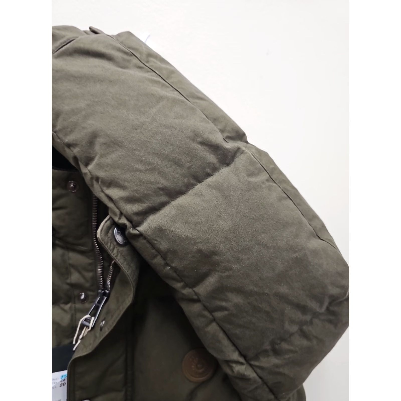 Belstaff VINTAGE Belstaff Jacket Military Puffer Down Green 38 Men Chest 22 Length 26 Size US XXS / EU 40 - 6 Thumbnail